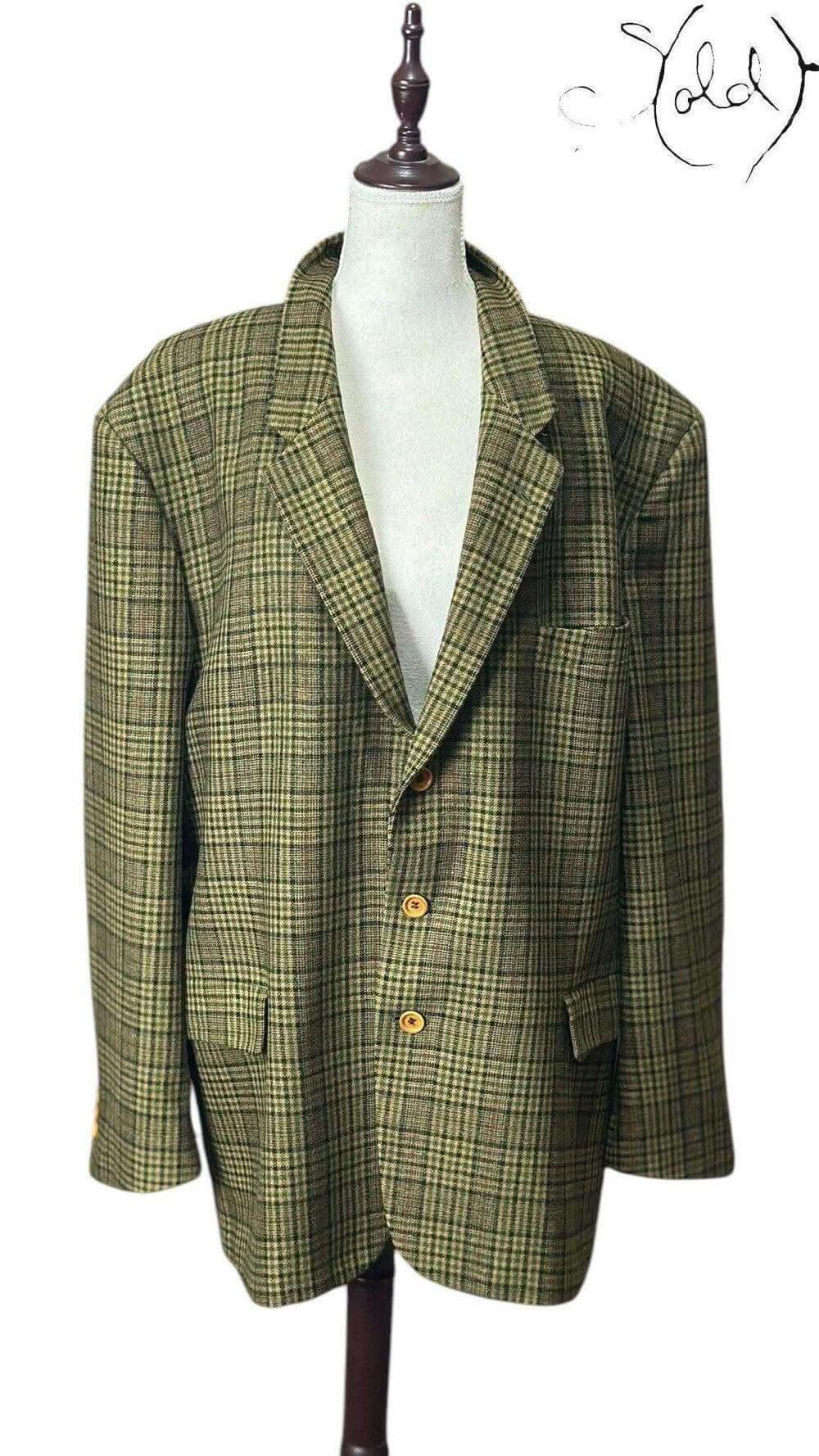 C.P. Collection Tweed Blazer – Vintage Old Money Style | Sold Attire