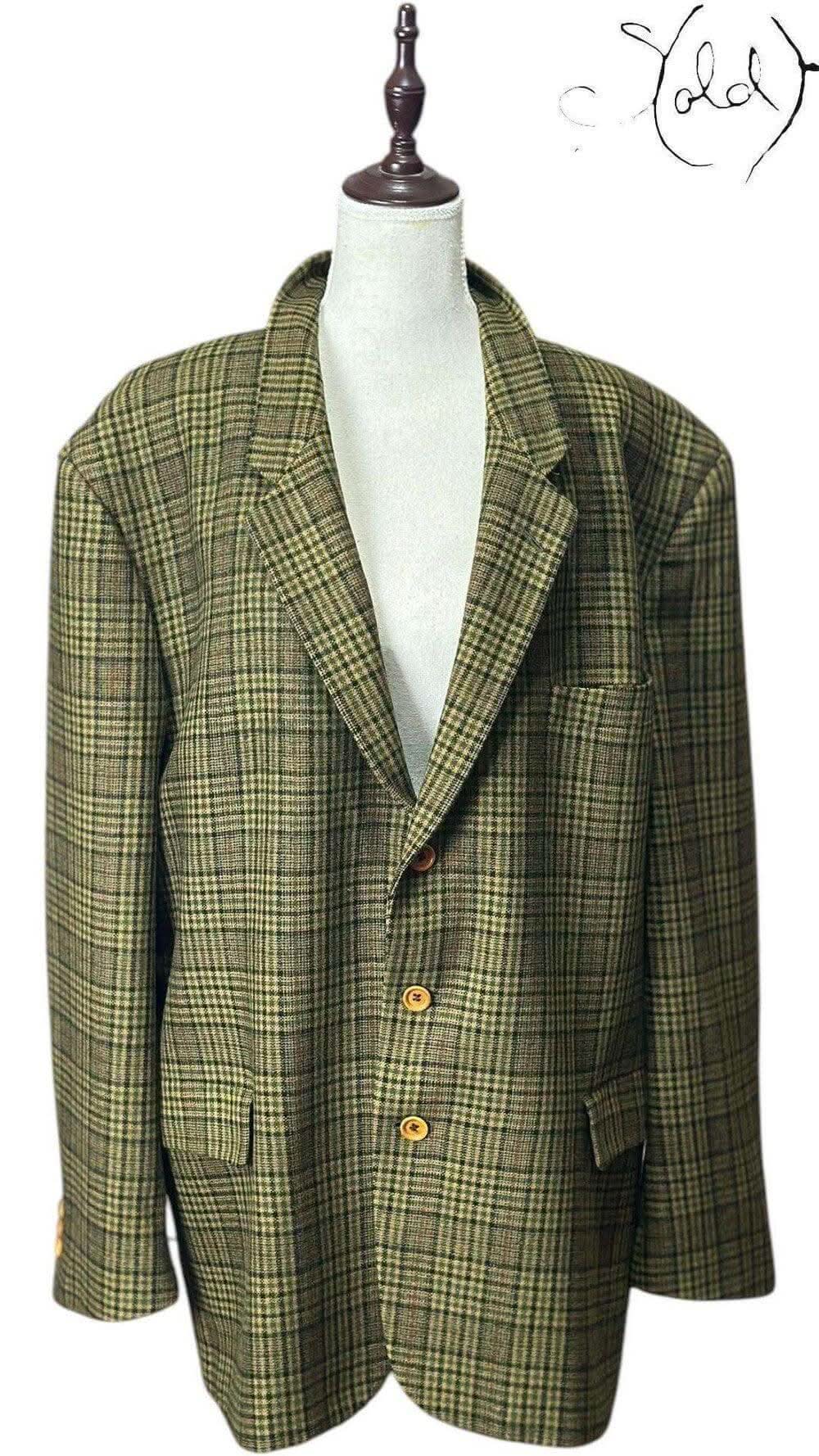 C.P. Collection Tweed Blazer – Vintage Old Money Style | Sold Attire