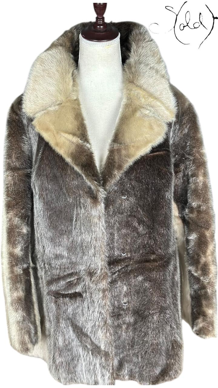 Vintage Danish Mink Fur Coat 1990s Brown Size 42 Mint Condition, Authenticated Pre-Owned | Sold Attire
