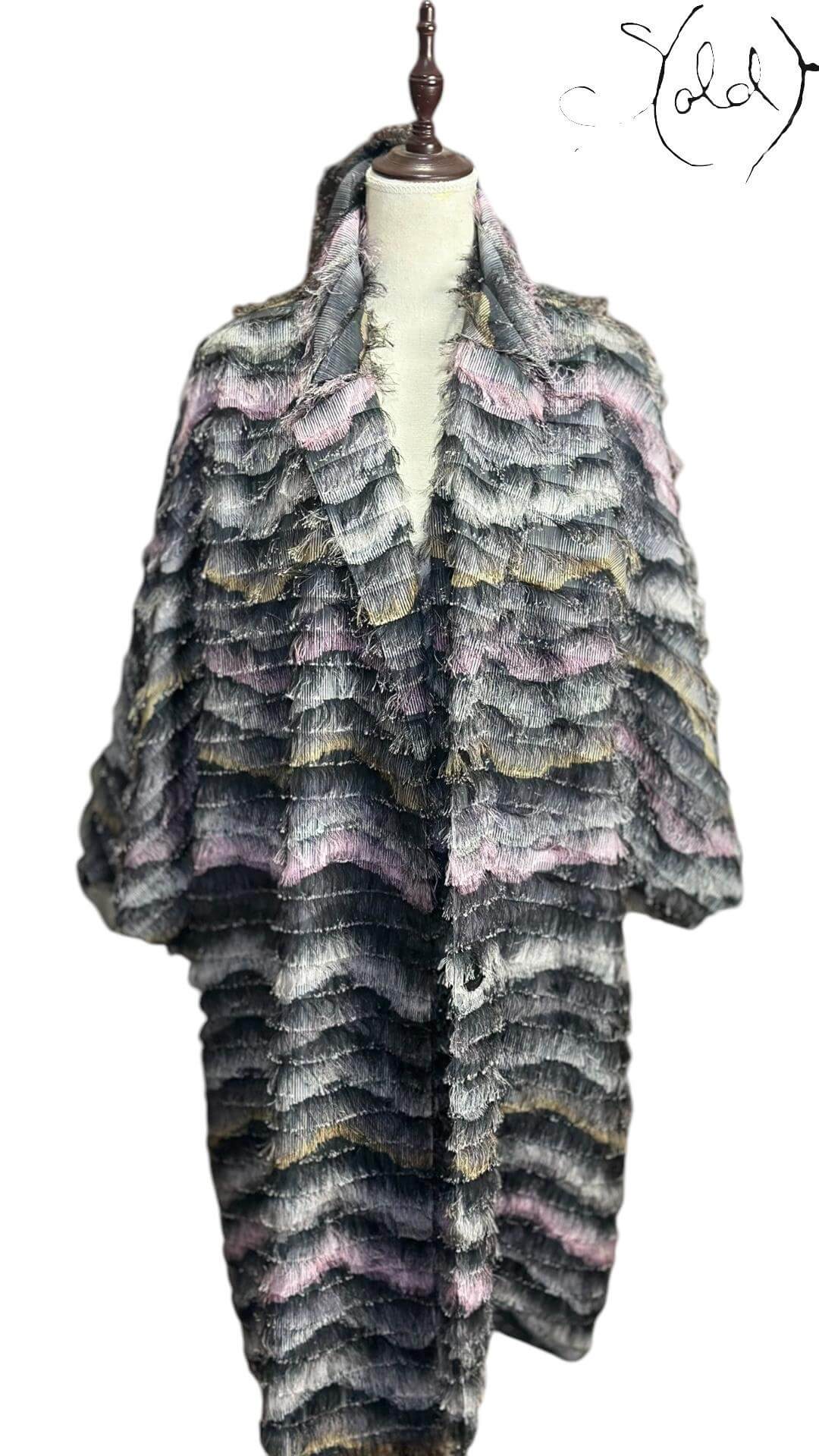 Diane von Furstenberg Fringed Coat – FW16 — Authenticated Pre-Owned | Sold Attire