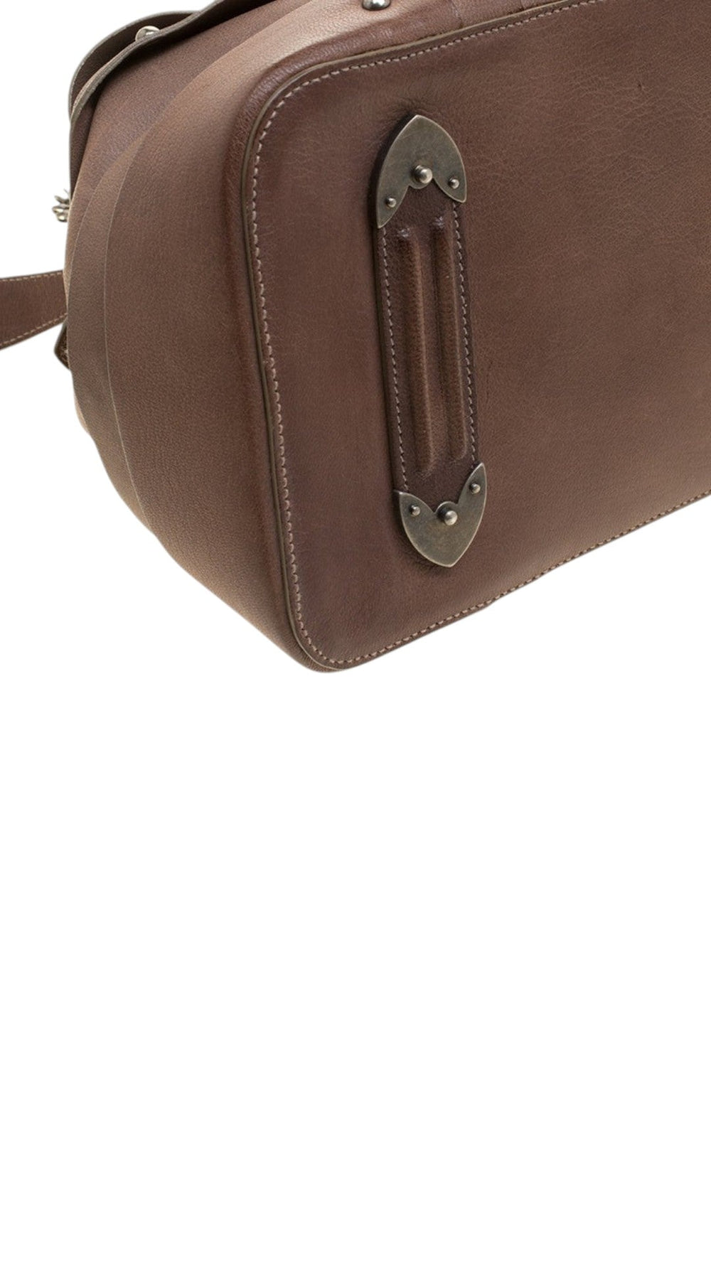 Dior Jeanne Frame Satchel leather condition detail
