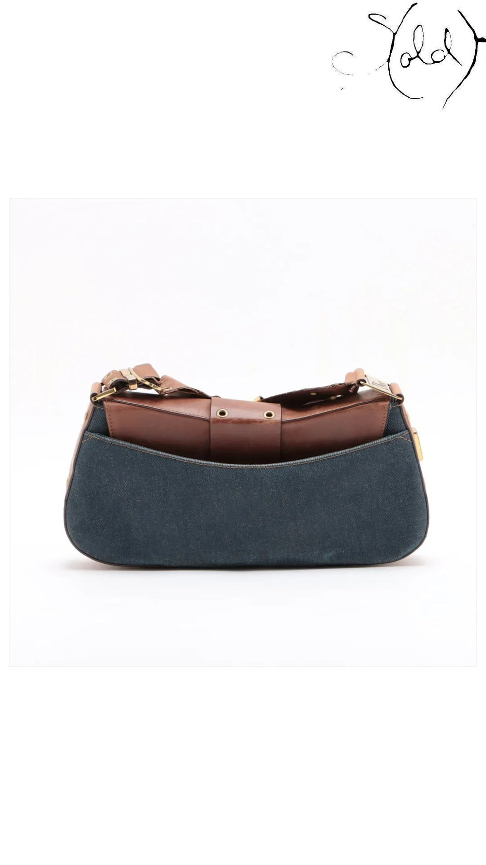 dior street chic denim brown, detail view 1