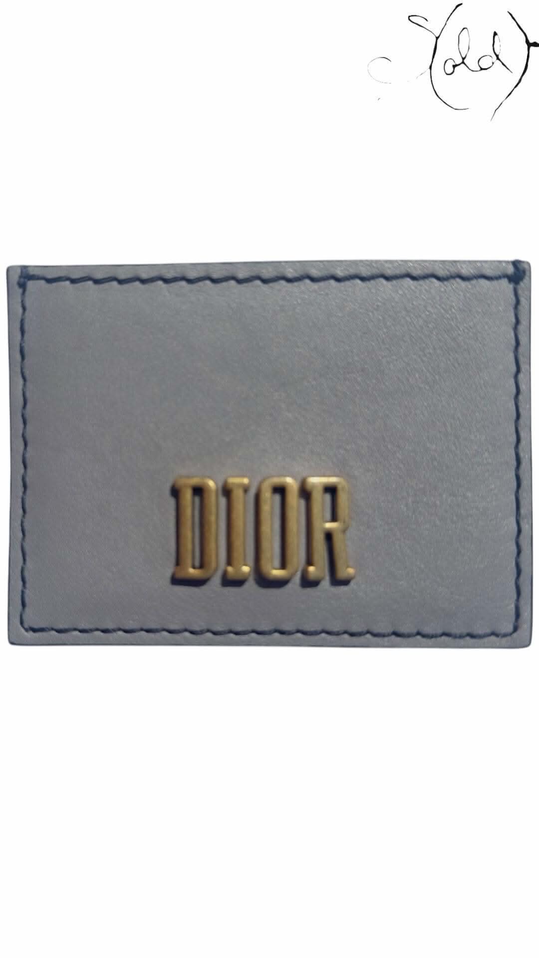Dior Oblique Cardholder – Grained Calf | Sold Attire - Sold Attire