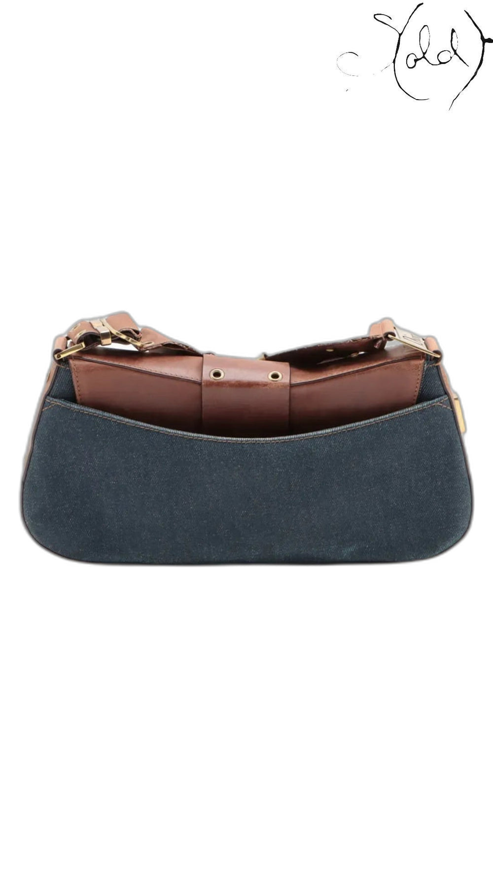 dior street chic denim brown, detail view 1