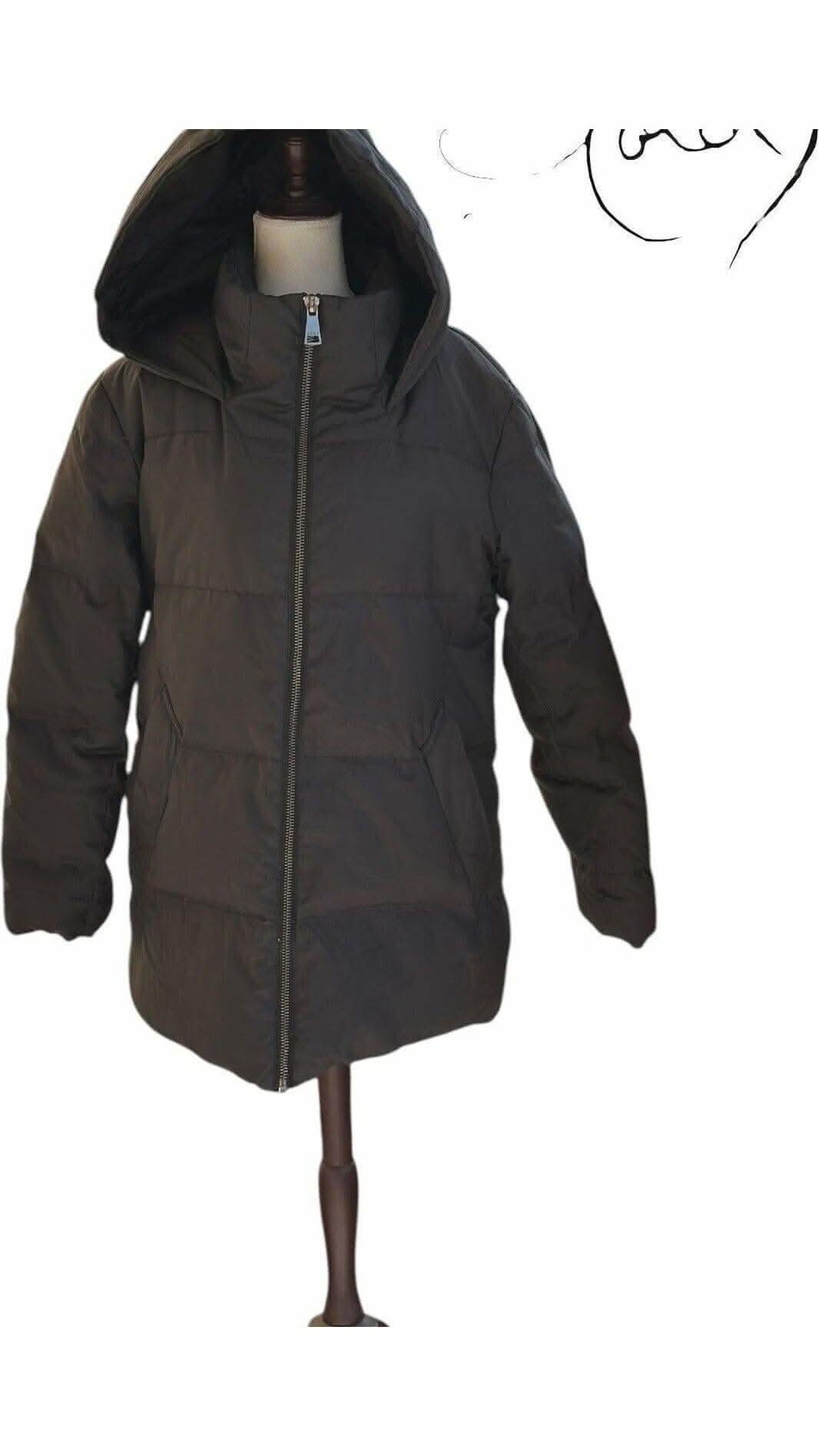 DKNY Black Puffer Jacket – Winter Essential