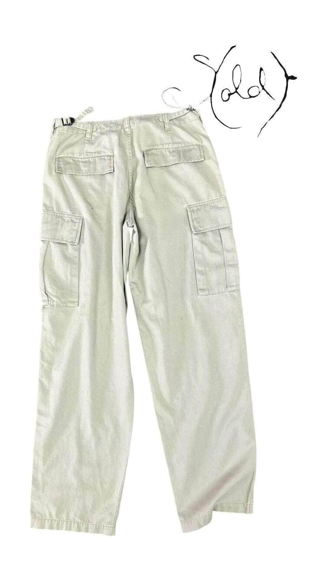 DKNY Cargo Trousers - Utility Meets Vintage, Back view | Sold Attire