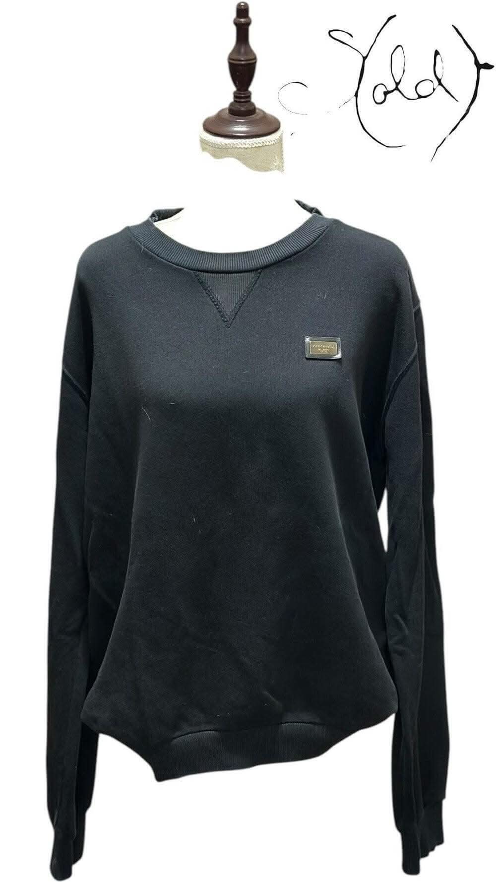 Dolce & Gabbana Cotton-Silk Crew Neck – Effortless Luxury | Sold Attire