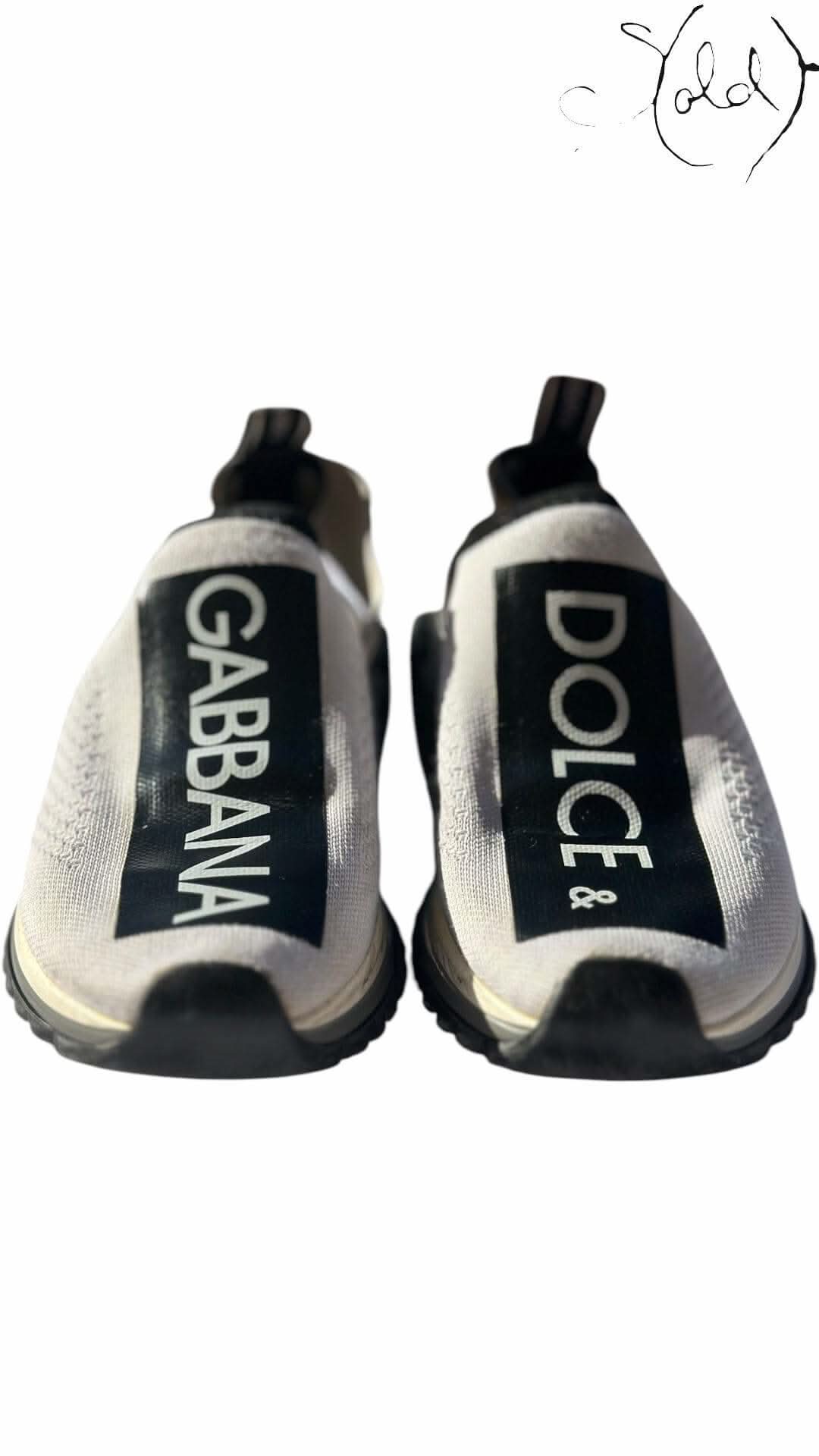 Dolce & Gabbana Sock Runners – Monochrome Flex | Sold Attire - Sold Attire