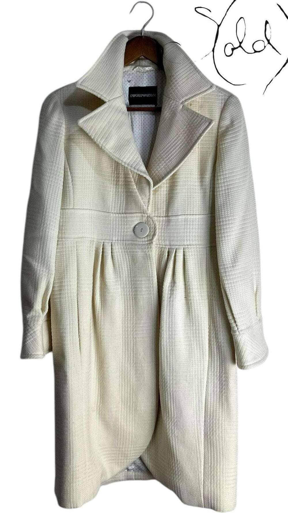 Emporio Armani Wool Coat – A Statement in Elegance — Authenticated Pre-Owned | Sold Attire