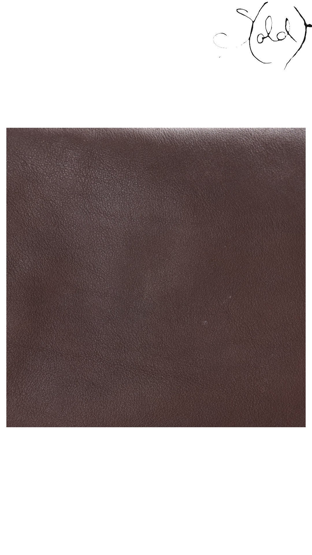 Fendi Big Forever Mama Baguette Brown Calfskin marking detail