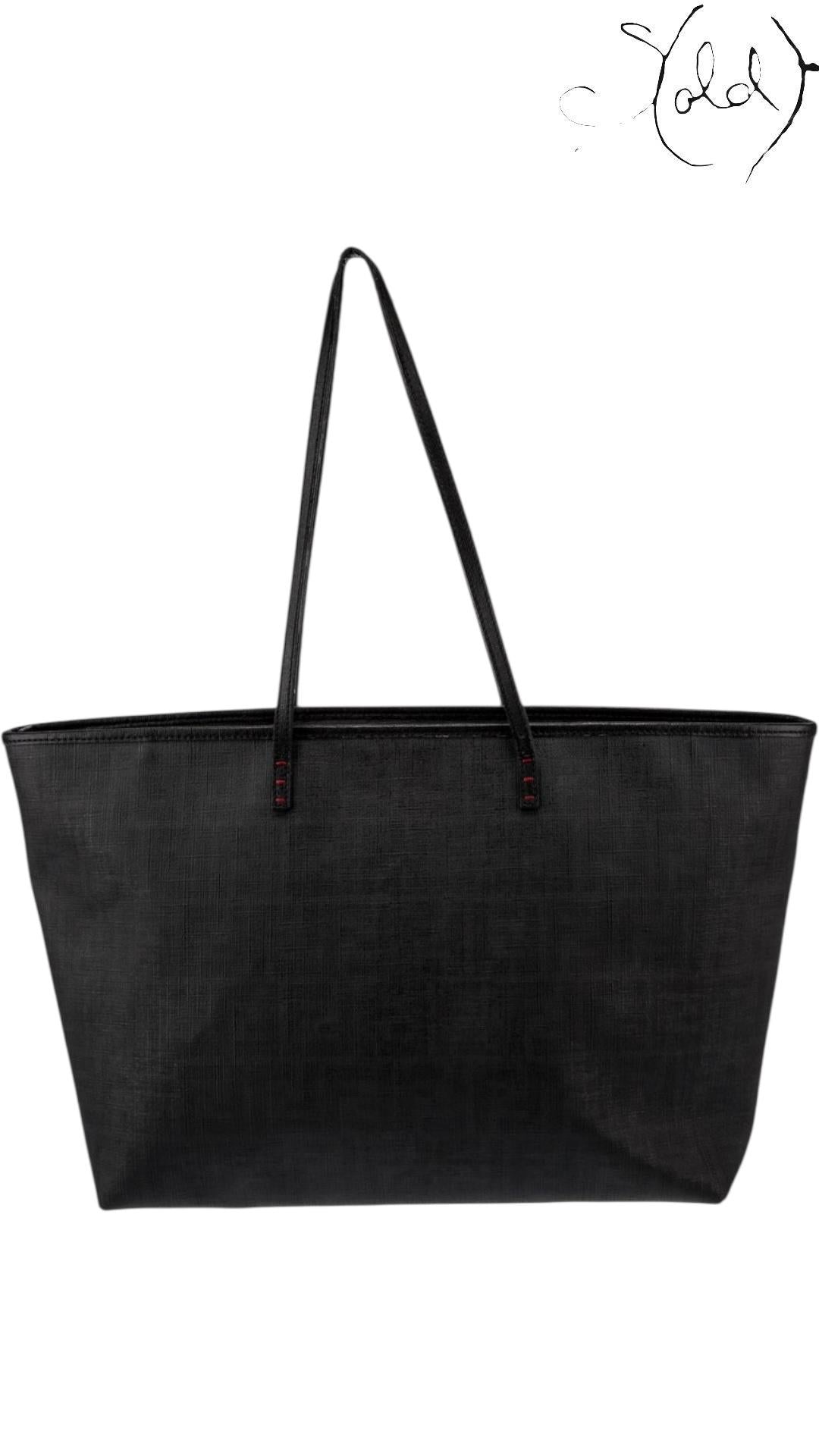 Fendi Zucca Beijing Limited Edition Roll Tote 2000s, Back view | Sold Attire