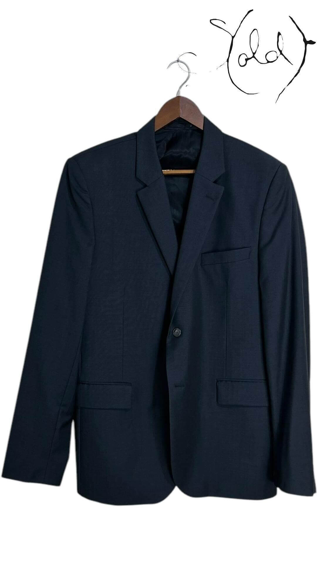 Givenchy Paris Wool Blazer – Understated Luxury, Detail view | Sold Attire