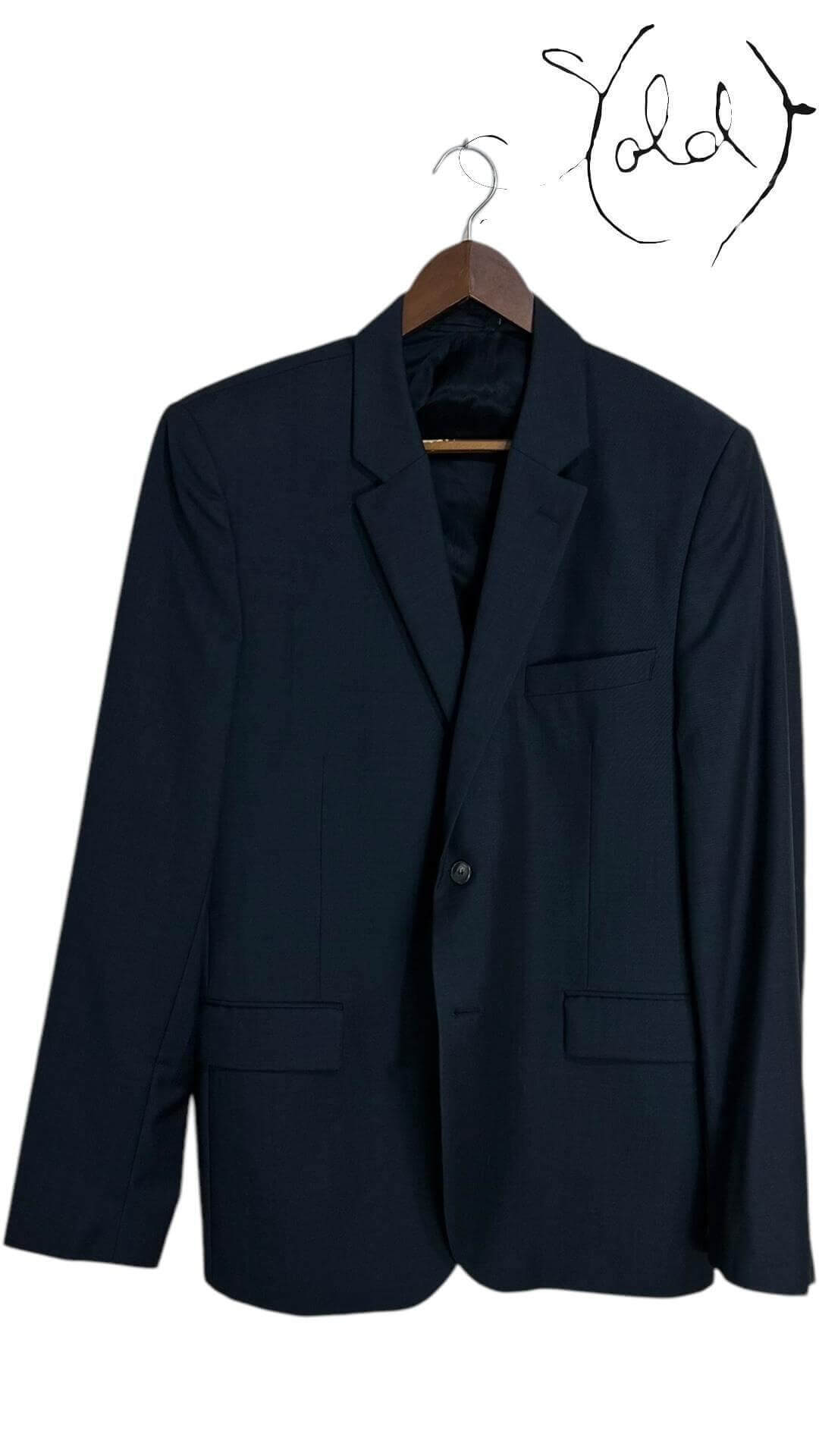 Givenchy Paris Wool Blazer – Understated Luxury, Interior view | Sold Attire