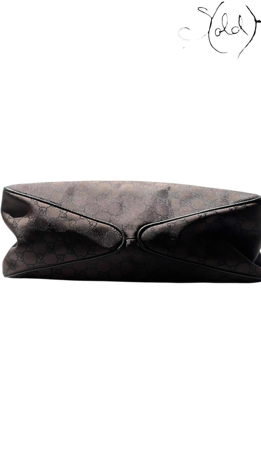 Gucci GG Colbert Shoulder Bag – 2000s Monogram Revival, Interior view | Sold Attire