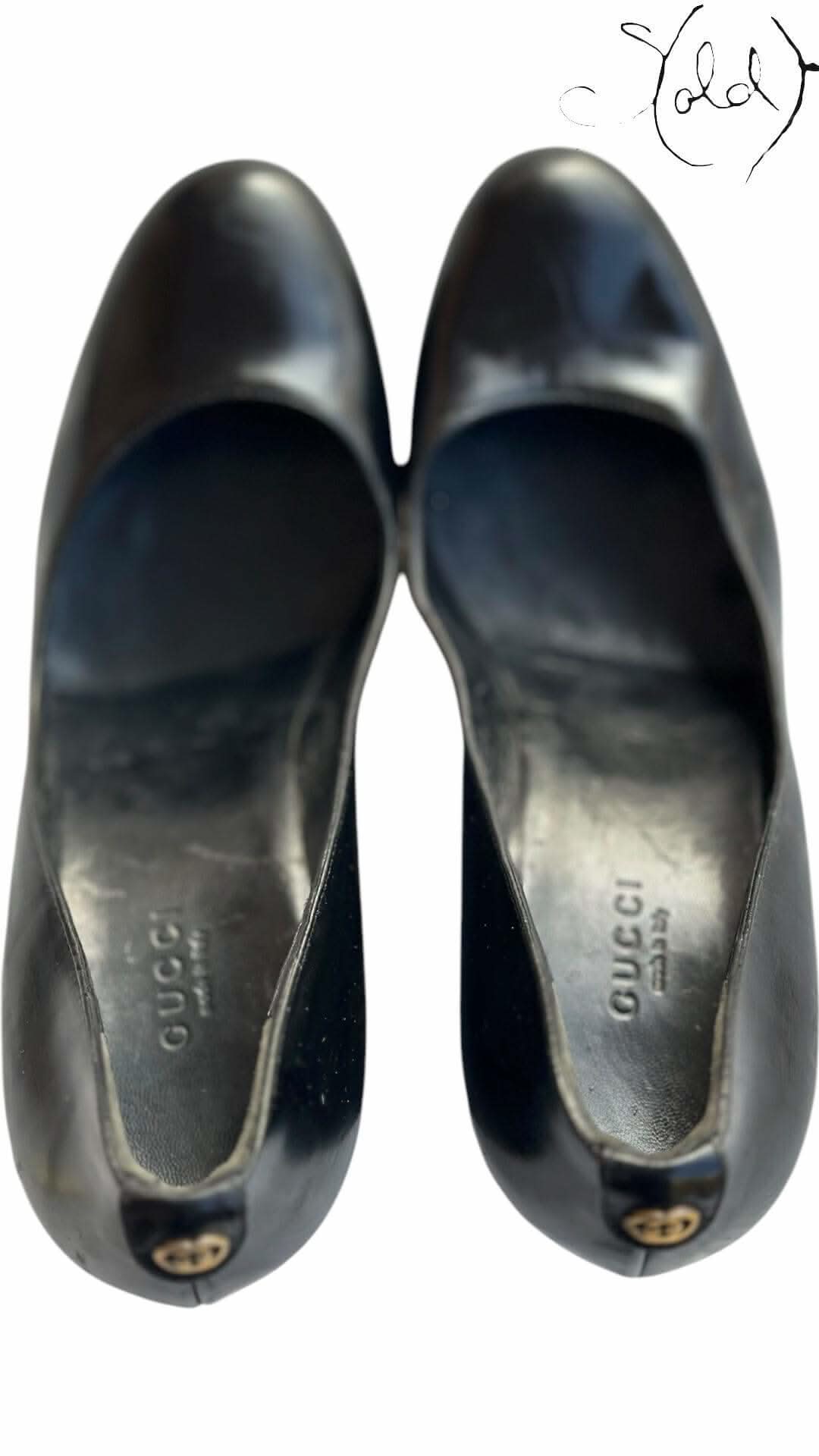 Gucci GG Heel Pumps – Patent Authority | Sold Attire - Sold Attire