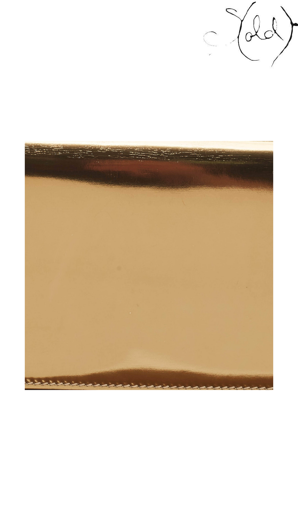 Gucci Gold Patent Leather Crystal Tassel Clutch 4