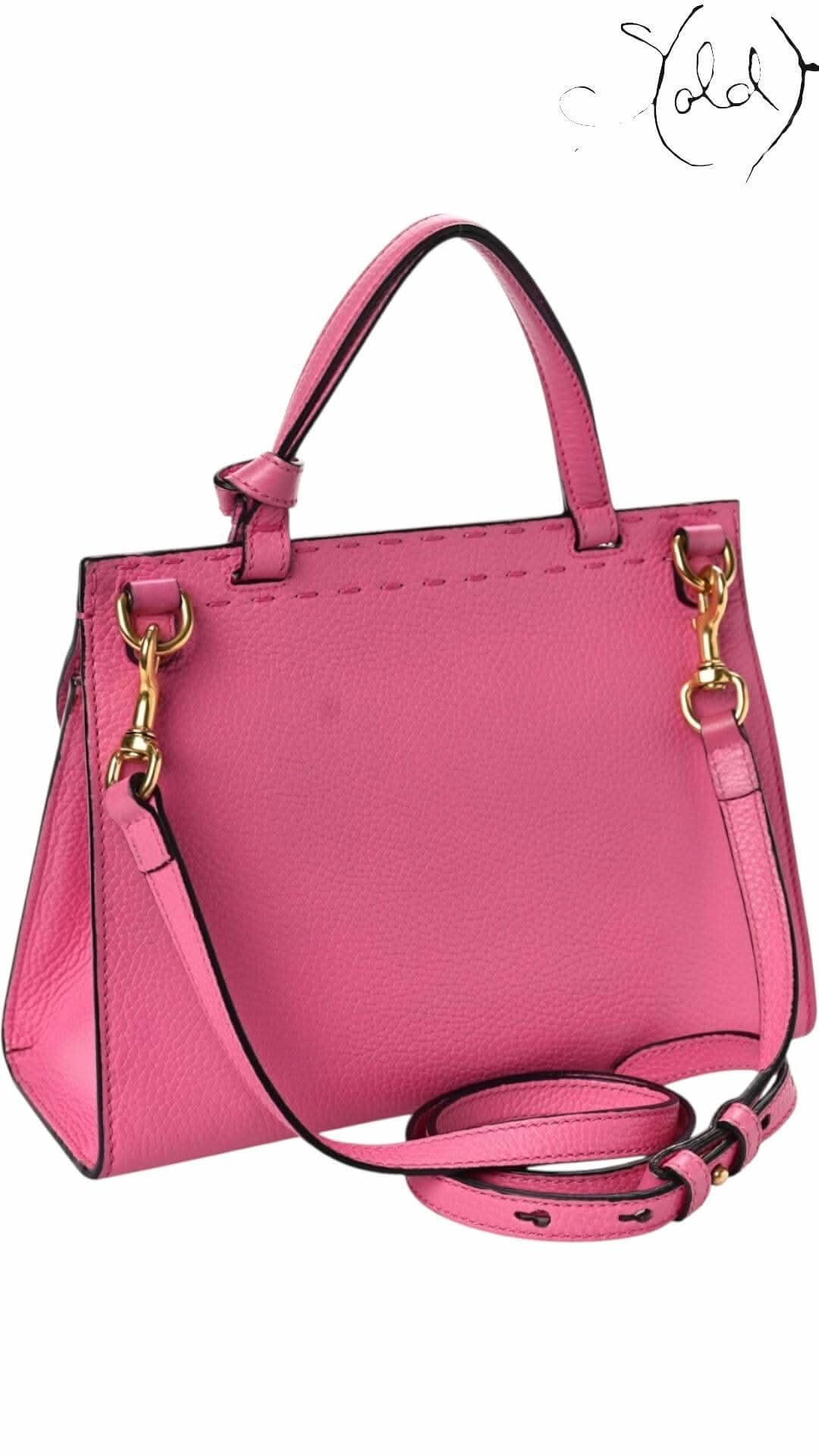 Gucci Mini GG Marmont Top Handle Bag – Tropical Pink Cellarius | Sold Attire - Sold Attire
