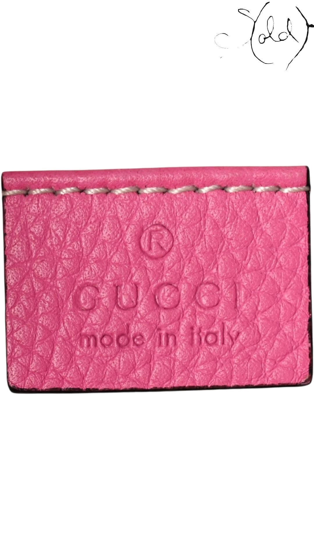 Gucci Mini GG Marmont Top Handle Bag – Tropical Pink Cellarius, Hardware detail | Sold Attire