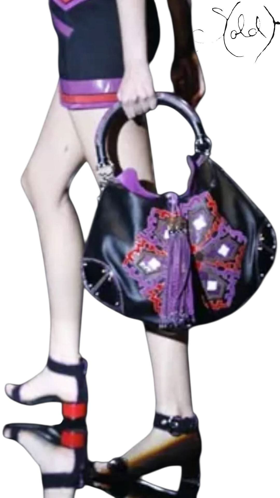 Gucci Spring 2007 Babouska Snakeskin Tassel Hobo | Sold Attire - Sold Attire