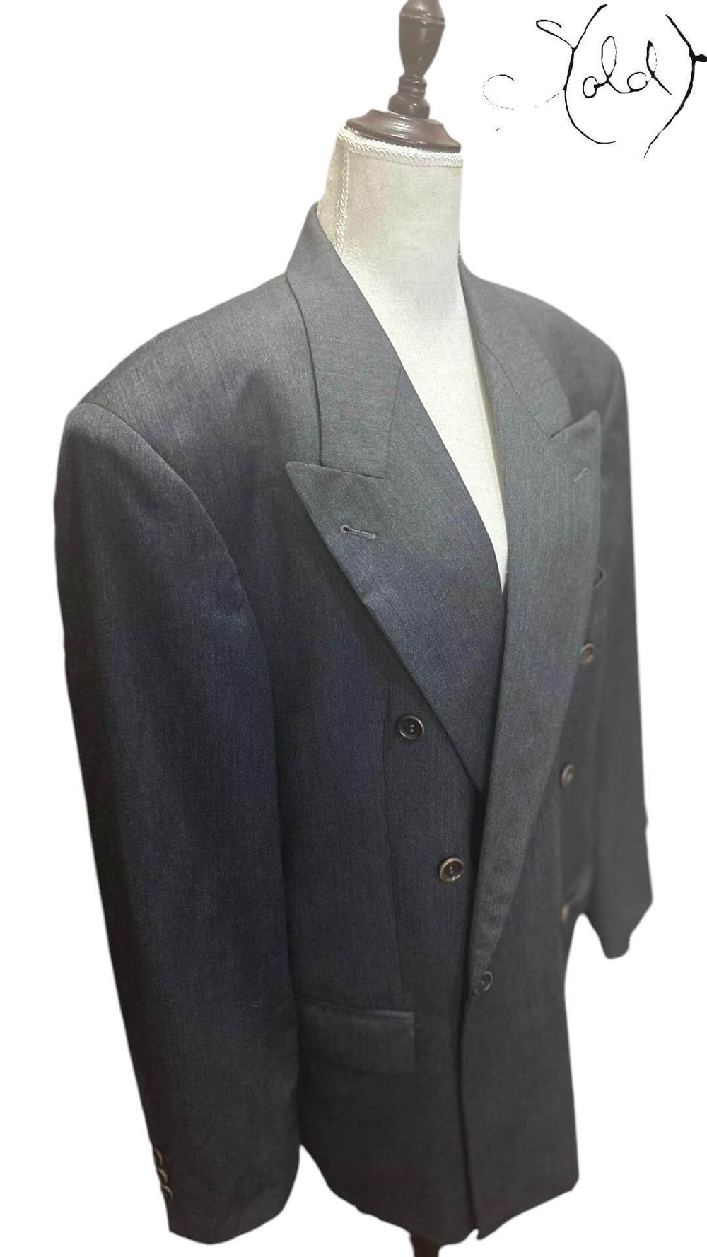 Hugo Boss Al Capone Suit Virgin Wool EU50 Vintage Classic, Base view | Sold Attire