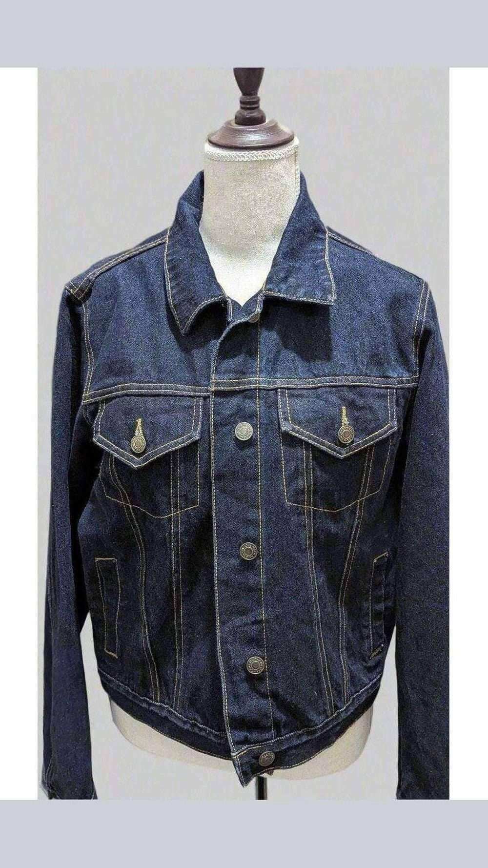 Indigo Denim Jacket - Vintage Classic Cool, Back view | Sold Attire