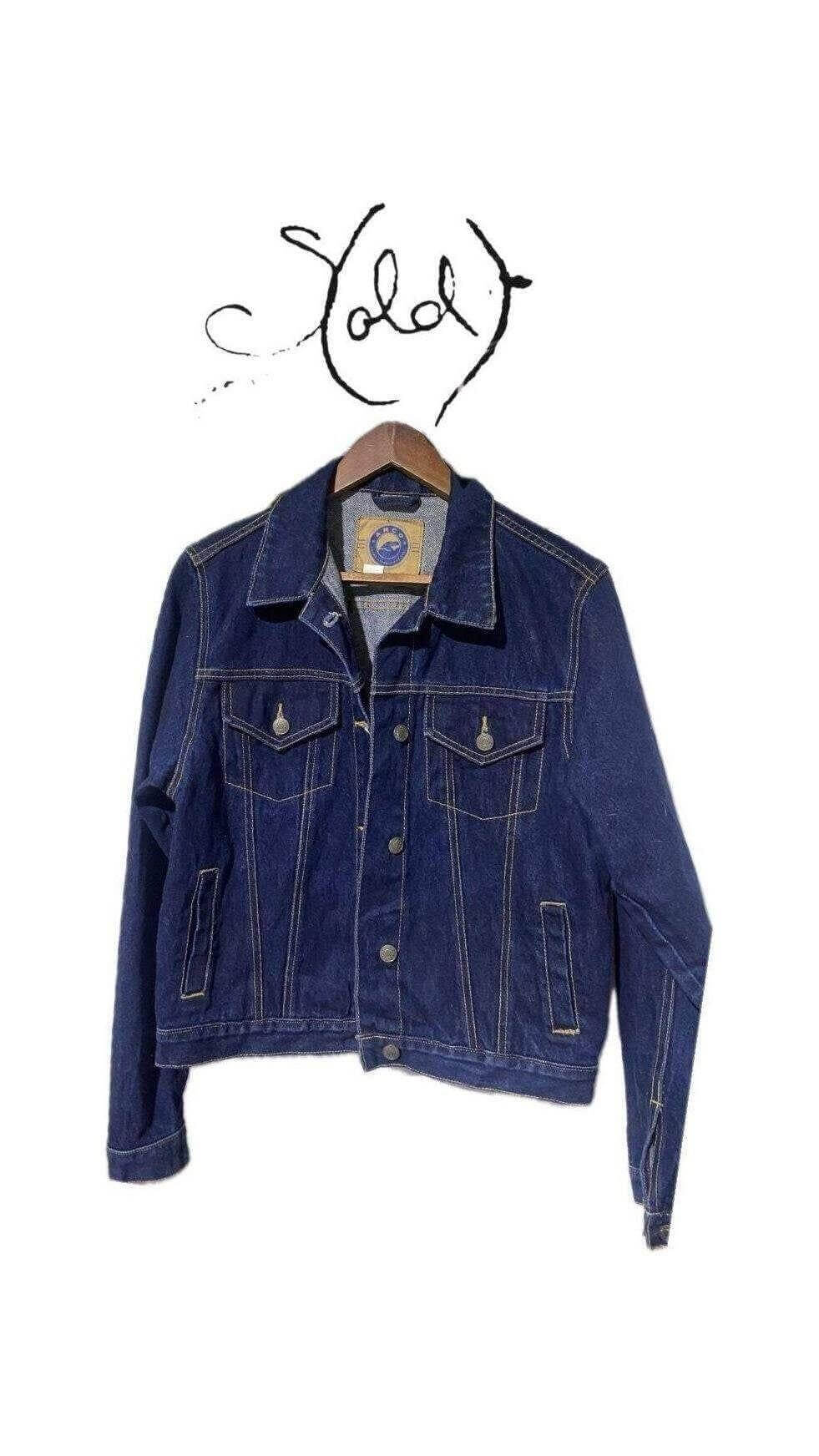 Indigo Denim Jacket - Vintage Classic Cool, Authenticated Pre-Owned | Sold Attire