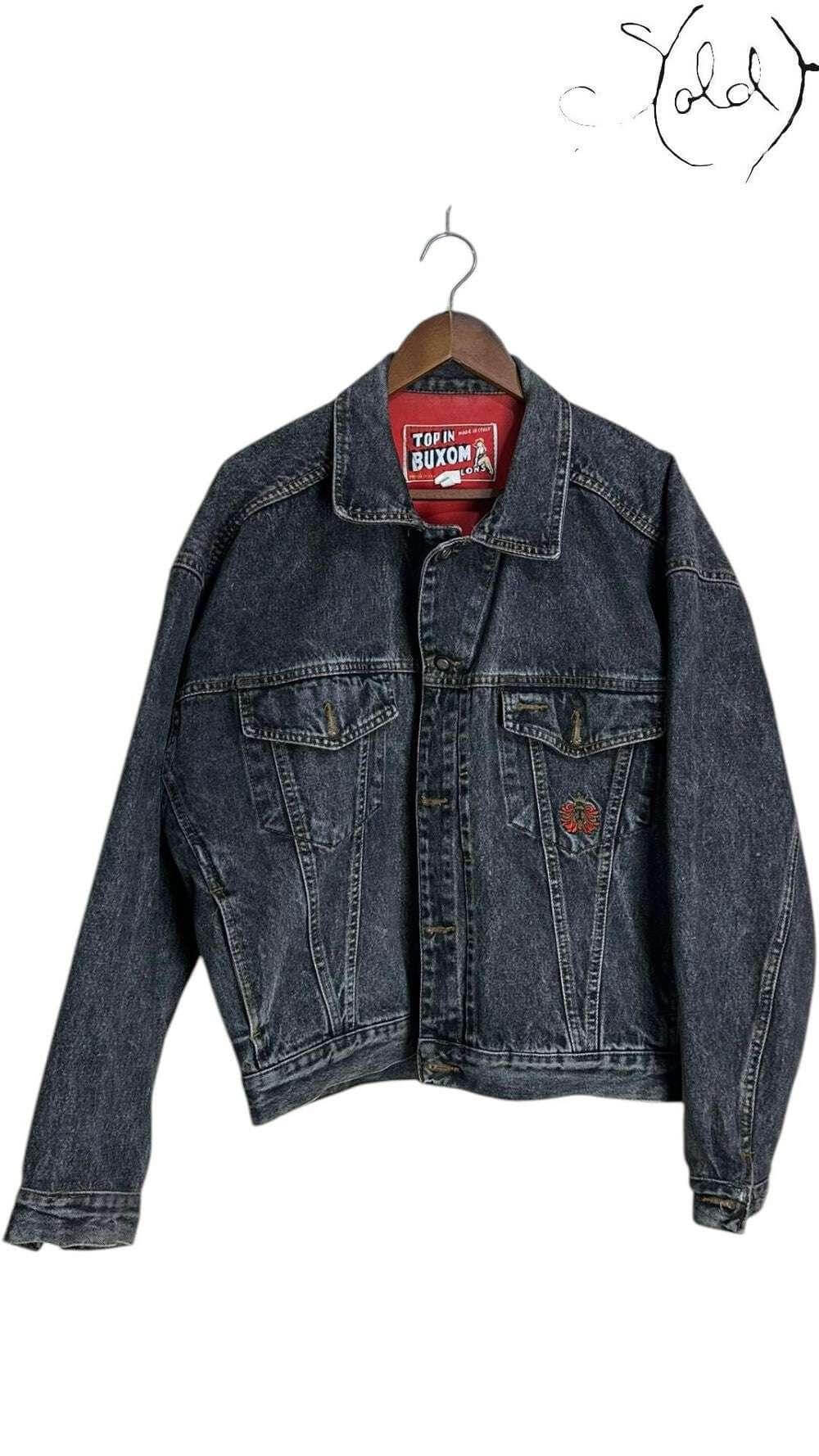 Italian Vintage Denim Jacket – Vintage Rugged Classic, Authenticated Pre-Owned | Sold Attire