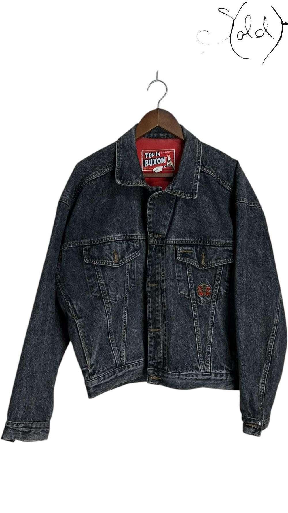 Italian Vintage Denim Jacket – Vintage Rugged Classic, Base view | Sold Attire