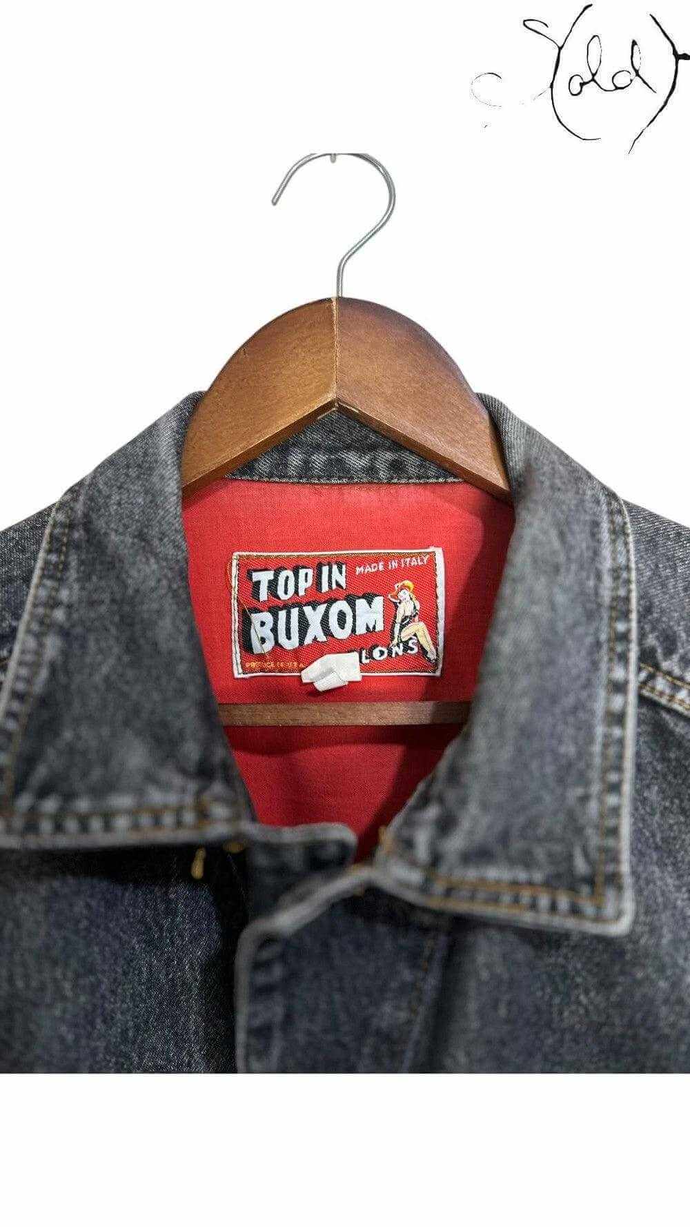 Italian Vintage Denim Jacket – Vintage Rugged Classic, Back view | Sold Attire