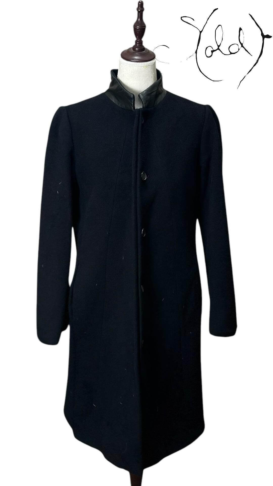 Jill Sander Cashmere Coat – Quiet Luxury, Back view | Sold Attire