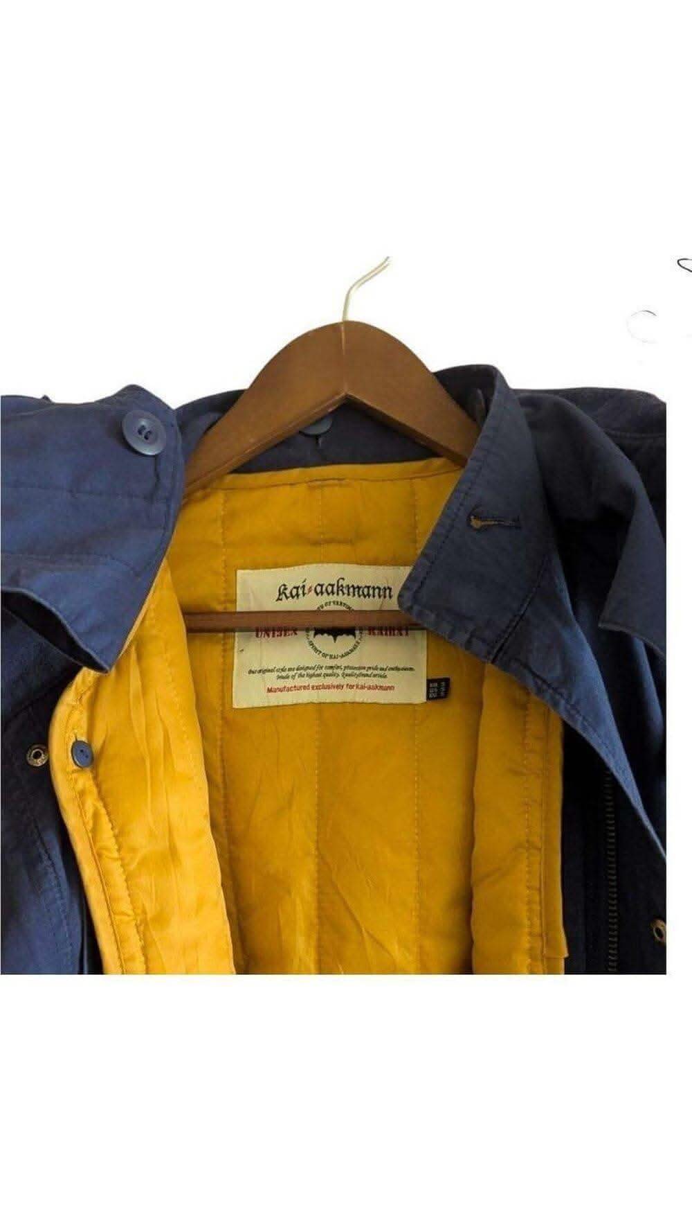 Kai Aakmann Blue Parka – Rare Vintage Winter Jacket