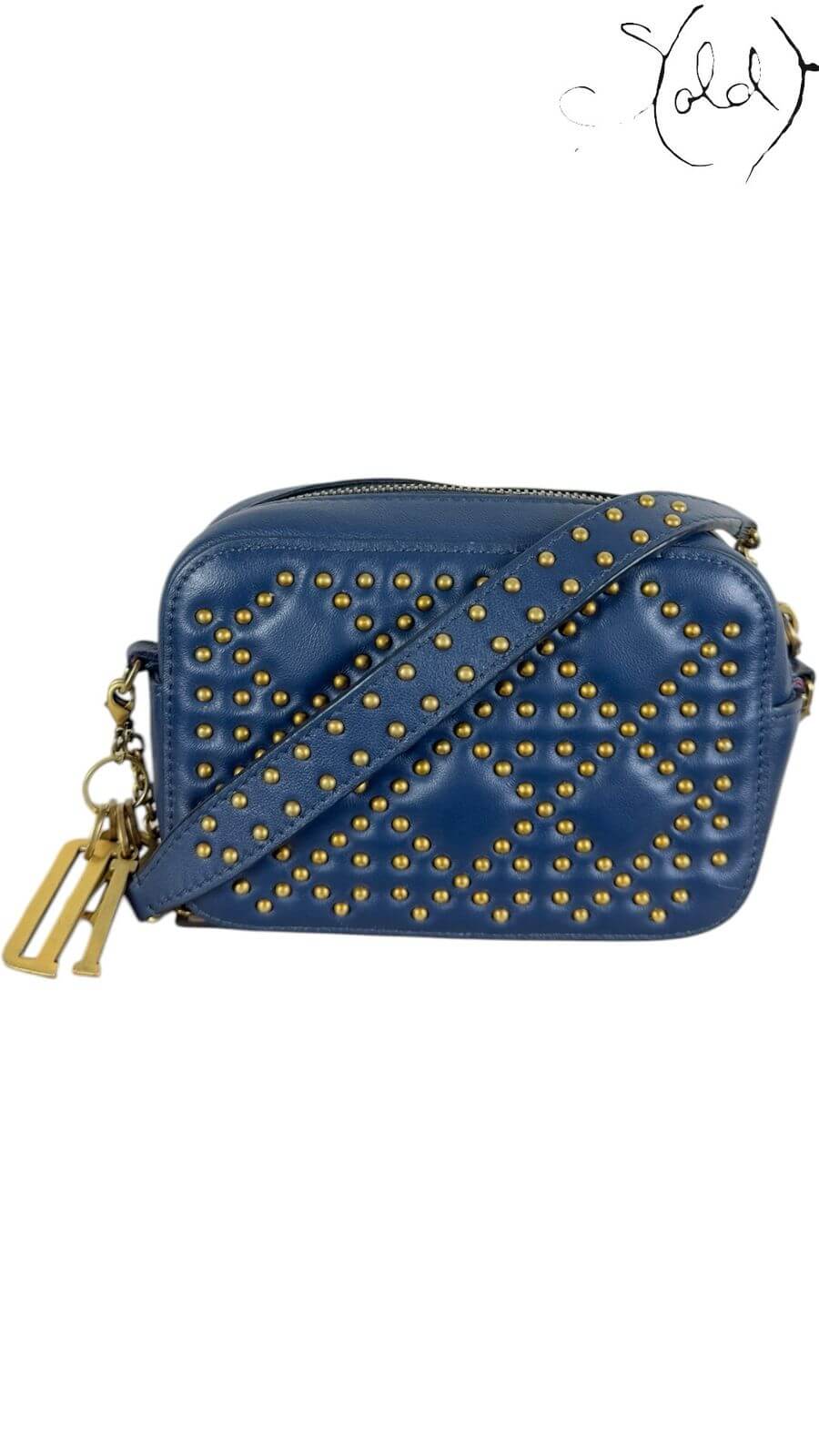 Lady Dior Camera Case – Cannage Leather, Interior view | Sold Attire