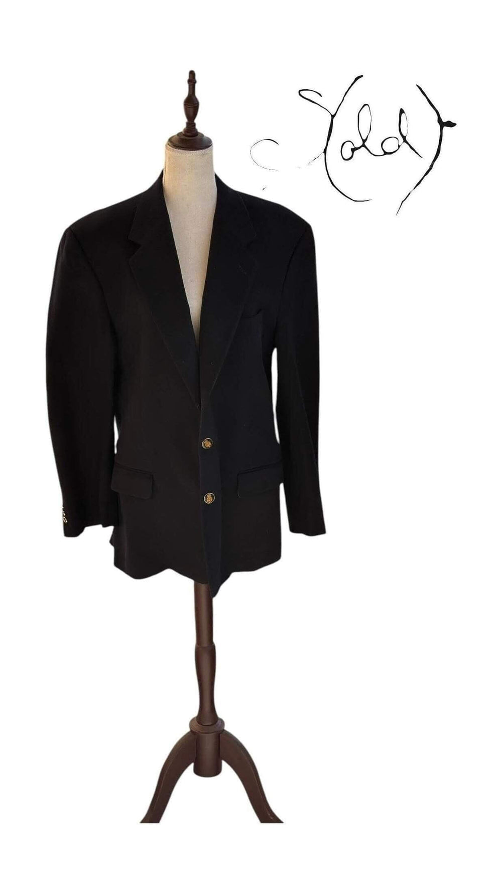 Loro Piana Two-Button Blazer – Sophisticated Luxury, Interior view | Sold Attire