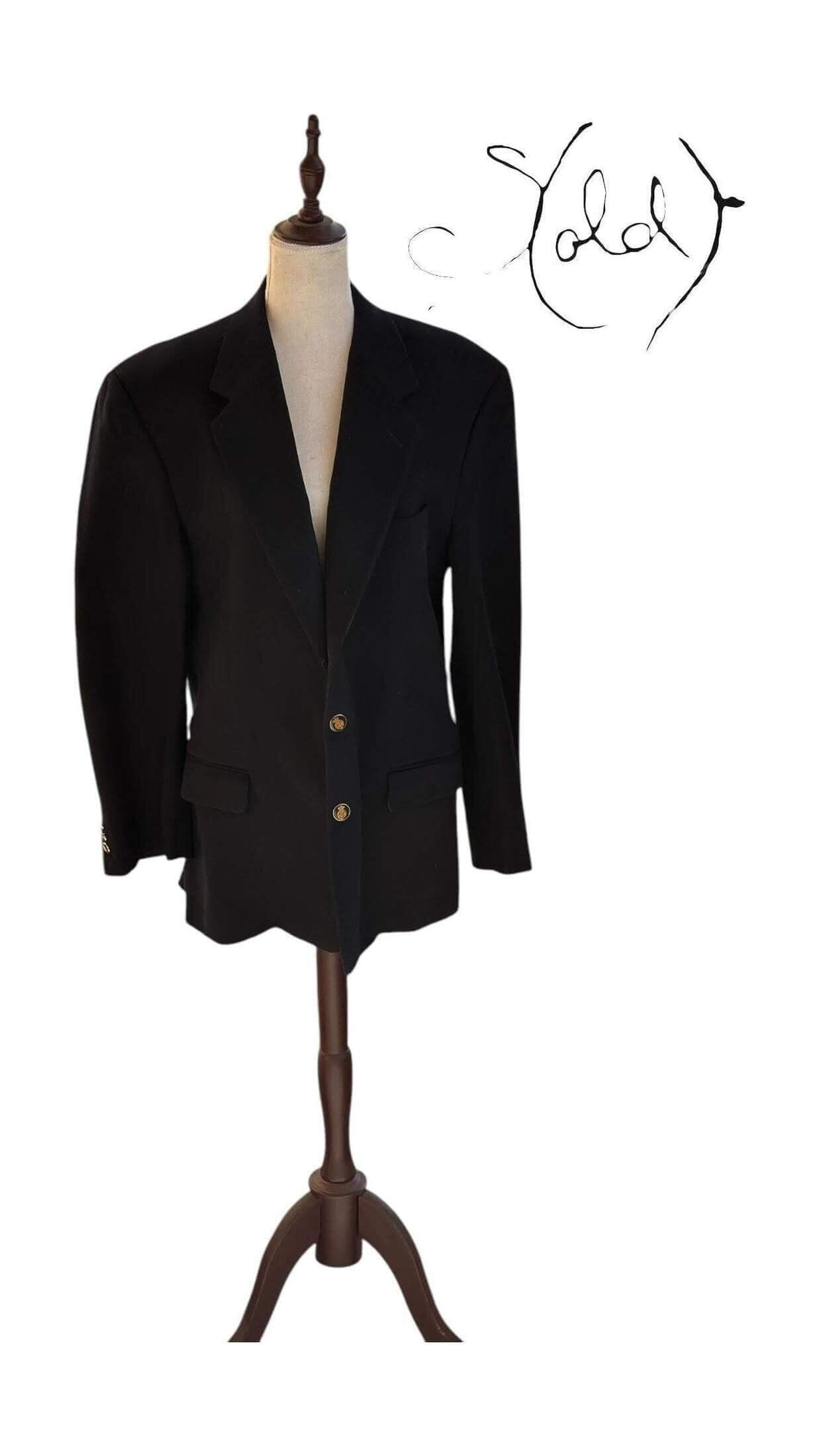 Loro Piana Two-Button Blazer – Sophisticated Luxury, Interior view | Sold Attire