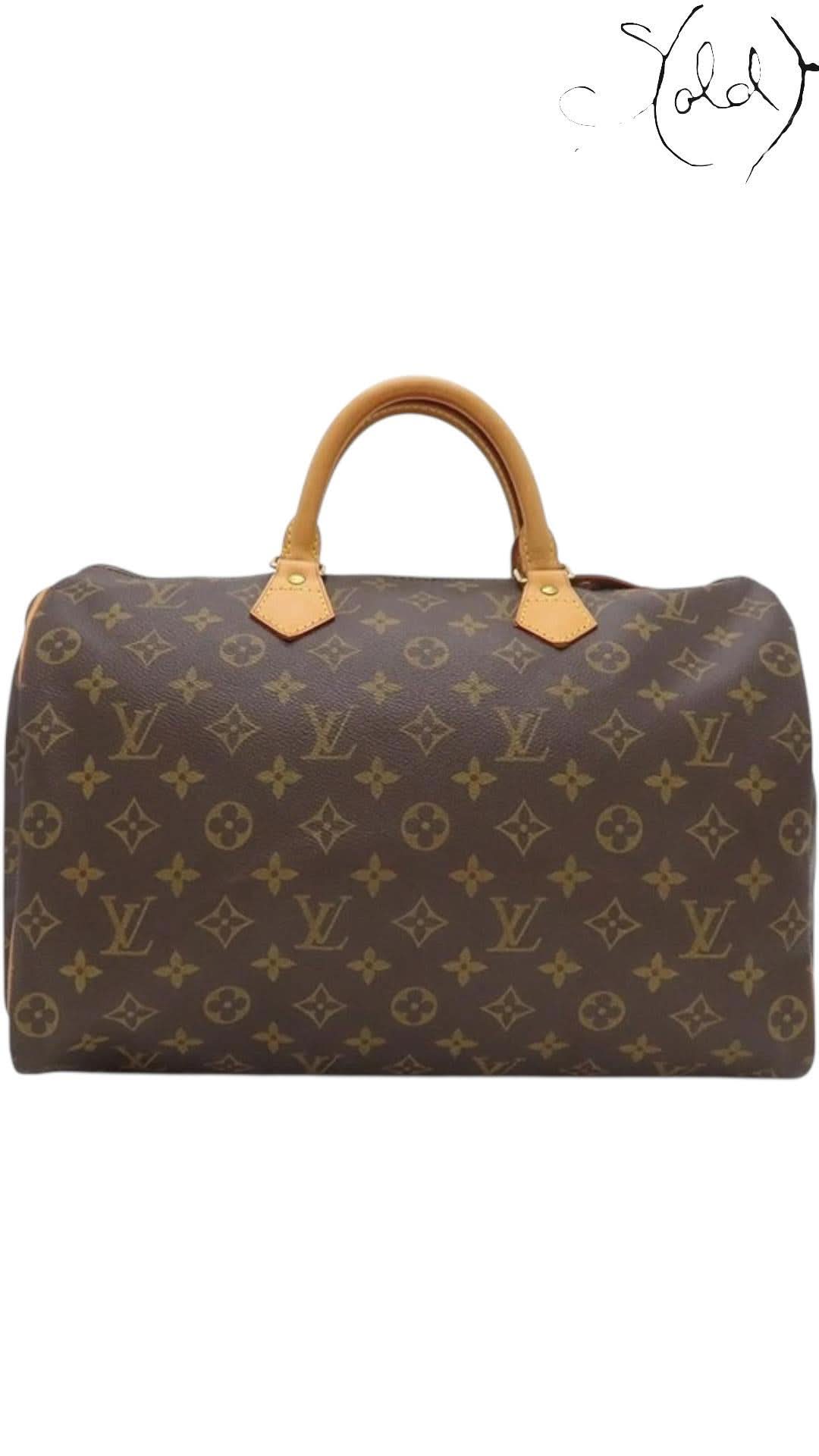 Louis Vuitton 2020 Monogram Speedy 35 | Sold Attire - Sold Attire