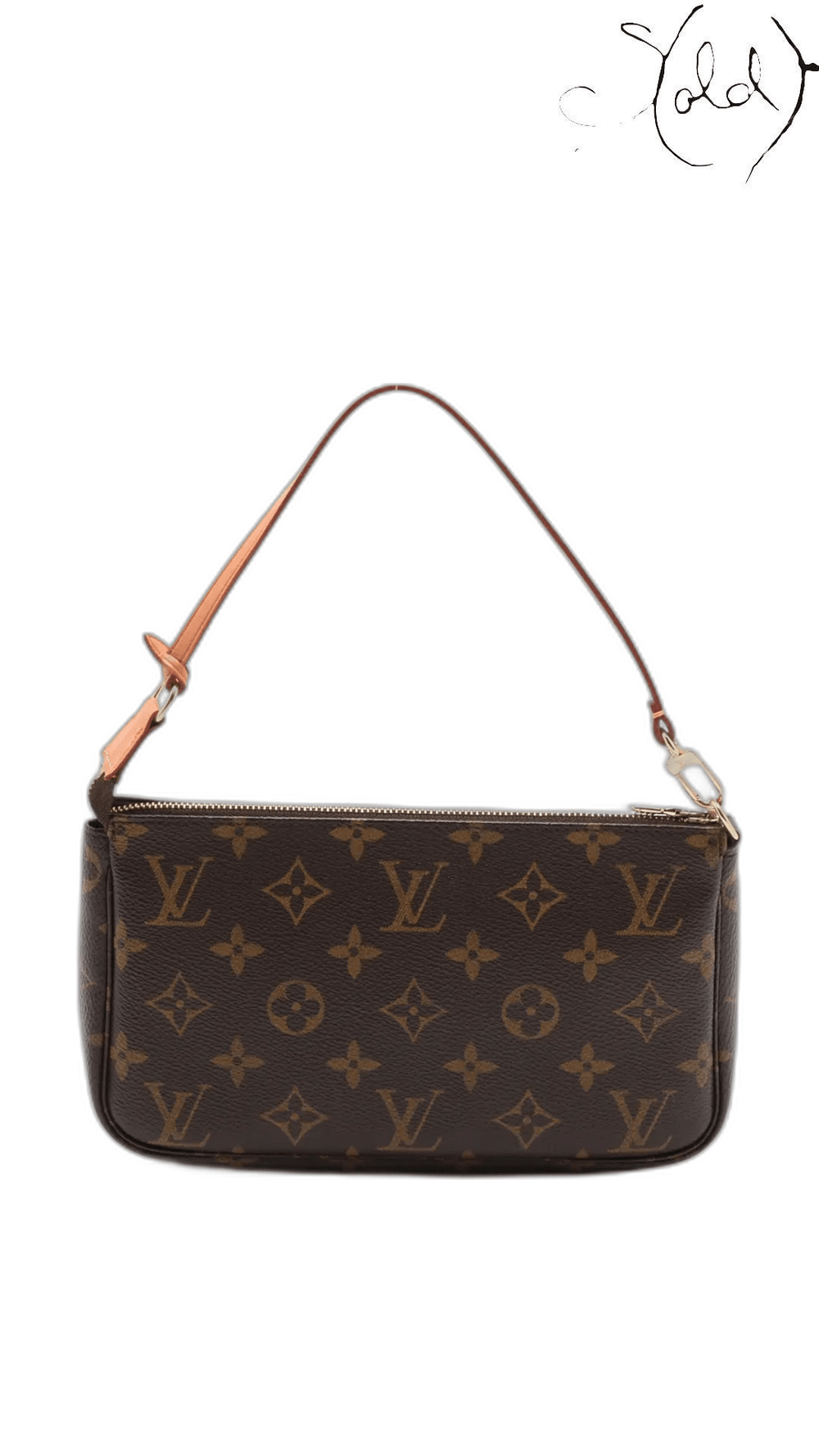 Louis Vuitton Pochette Accessoires M51980 AR1012 reverse exterior - view 2