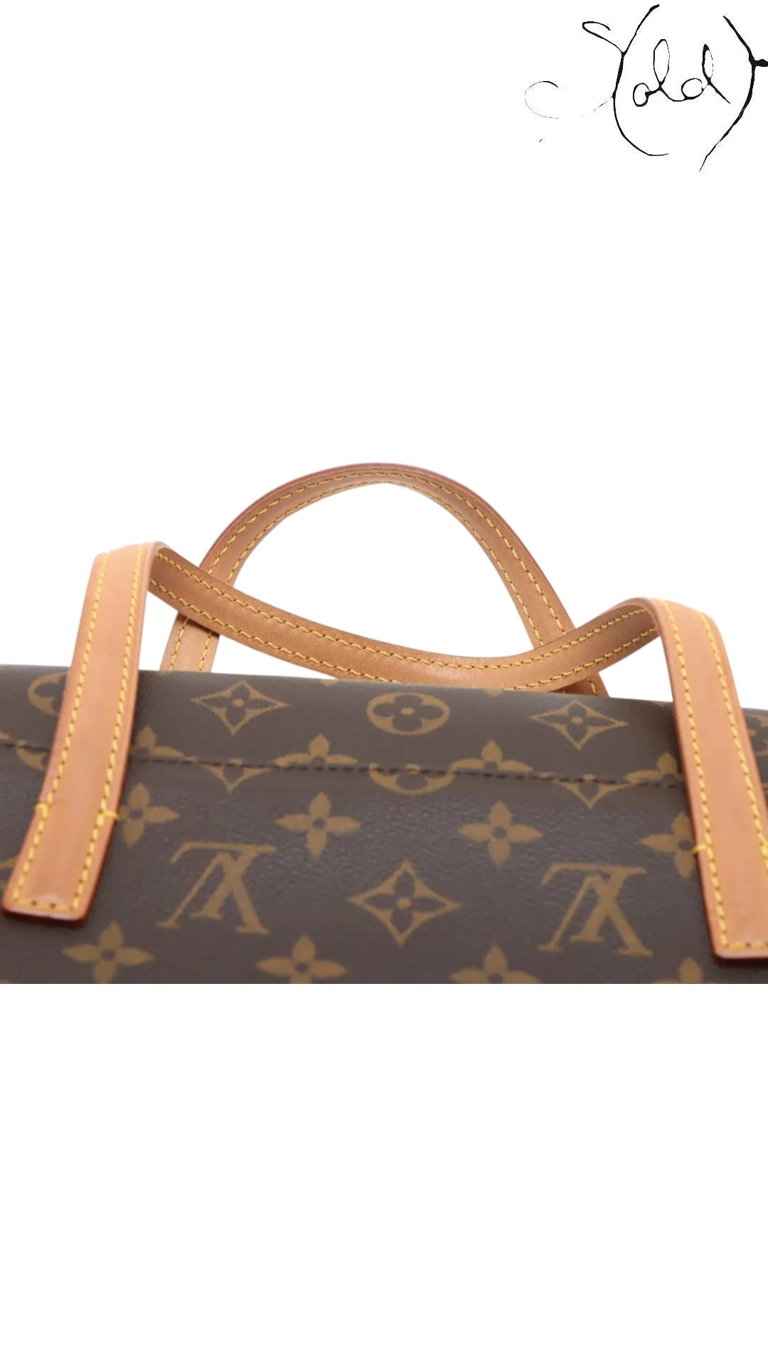 Louis Vuitton Monogram Sonatine M51902 Discontinued 2003 — Base view | Sold Attire