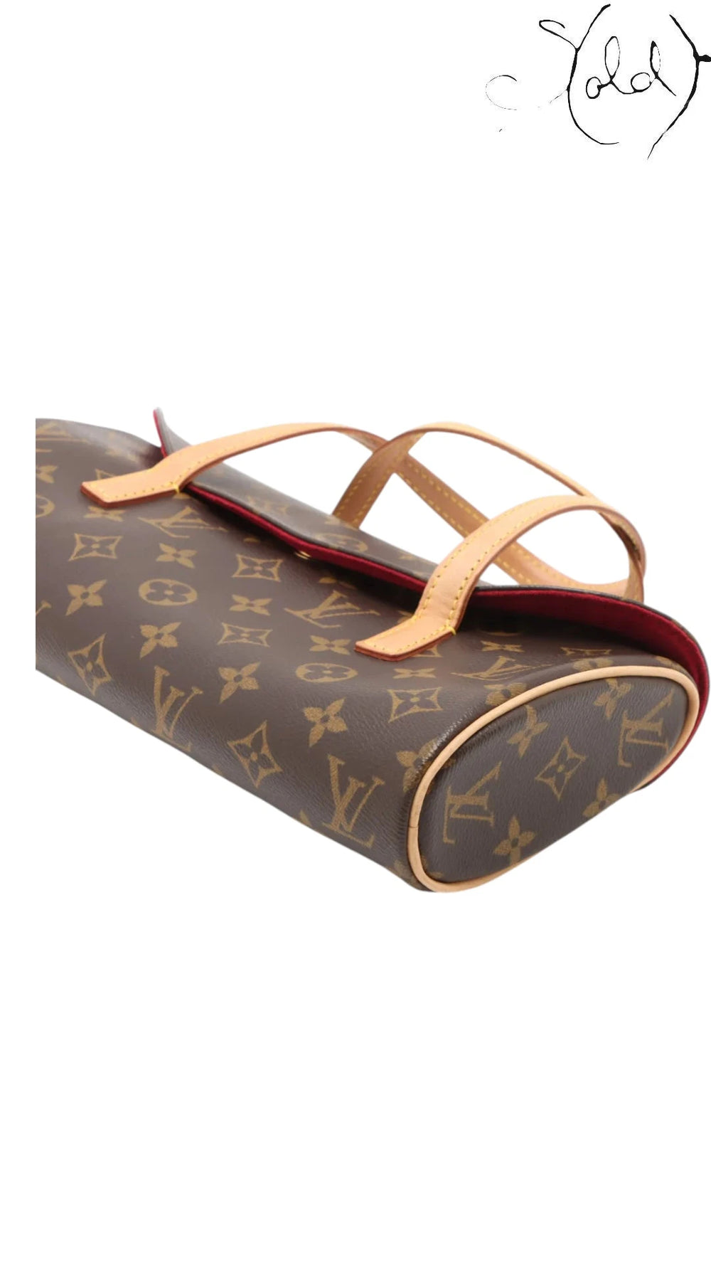 Louis Vuitton Monogram Sonatine M51902 Discontinued 2003, Interior view | Sold Attire