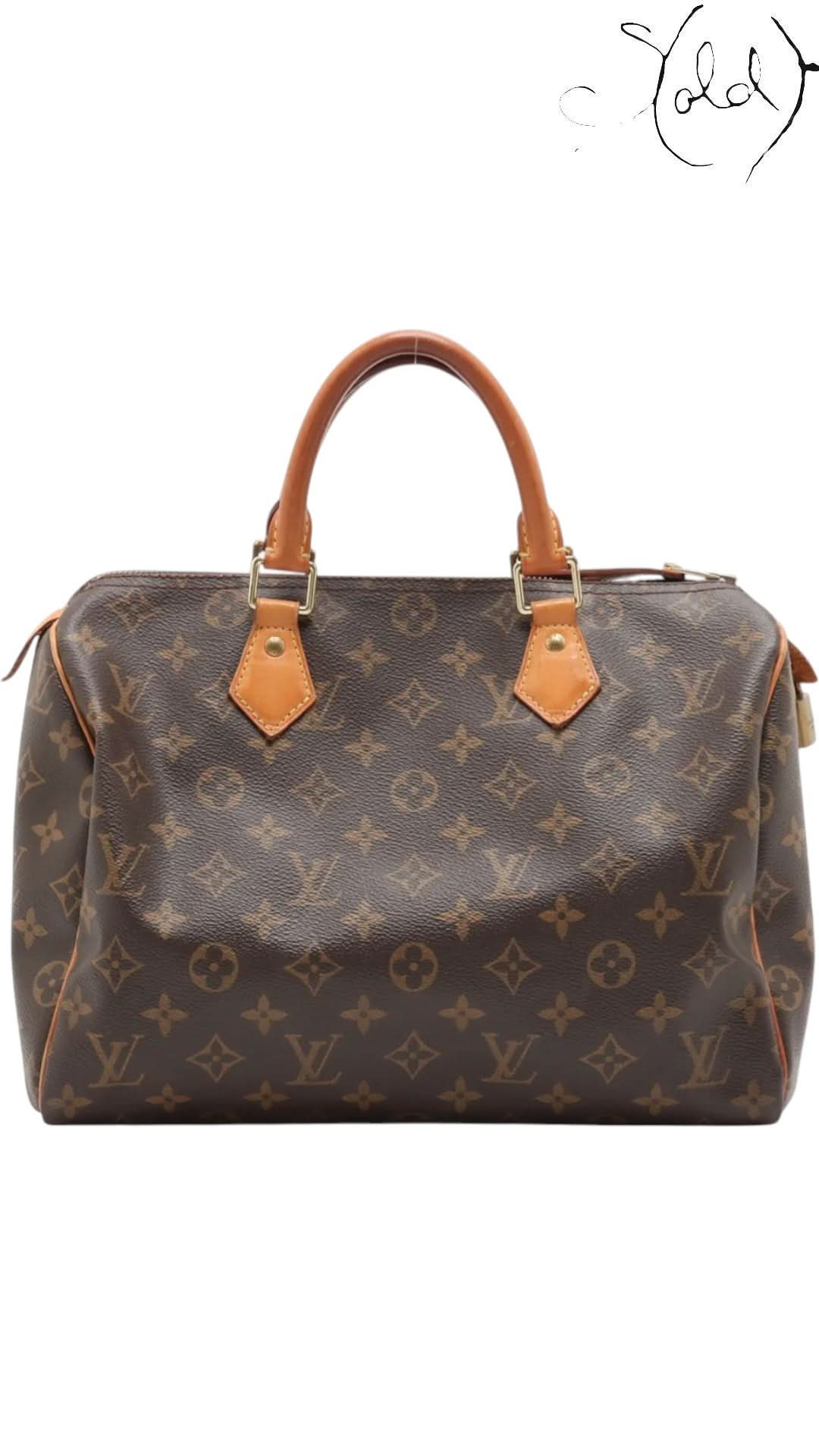 Louis Vuitton Bags Louis Vuitton Speedy 30 Monogram Canvas 2015 | Sold Attire