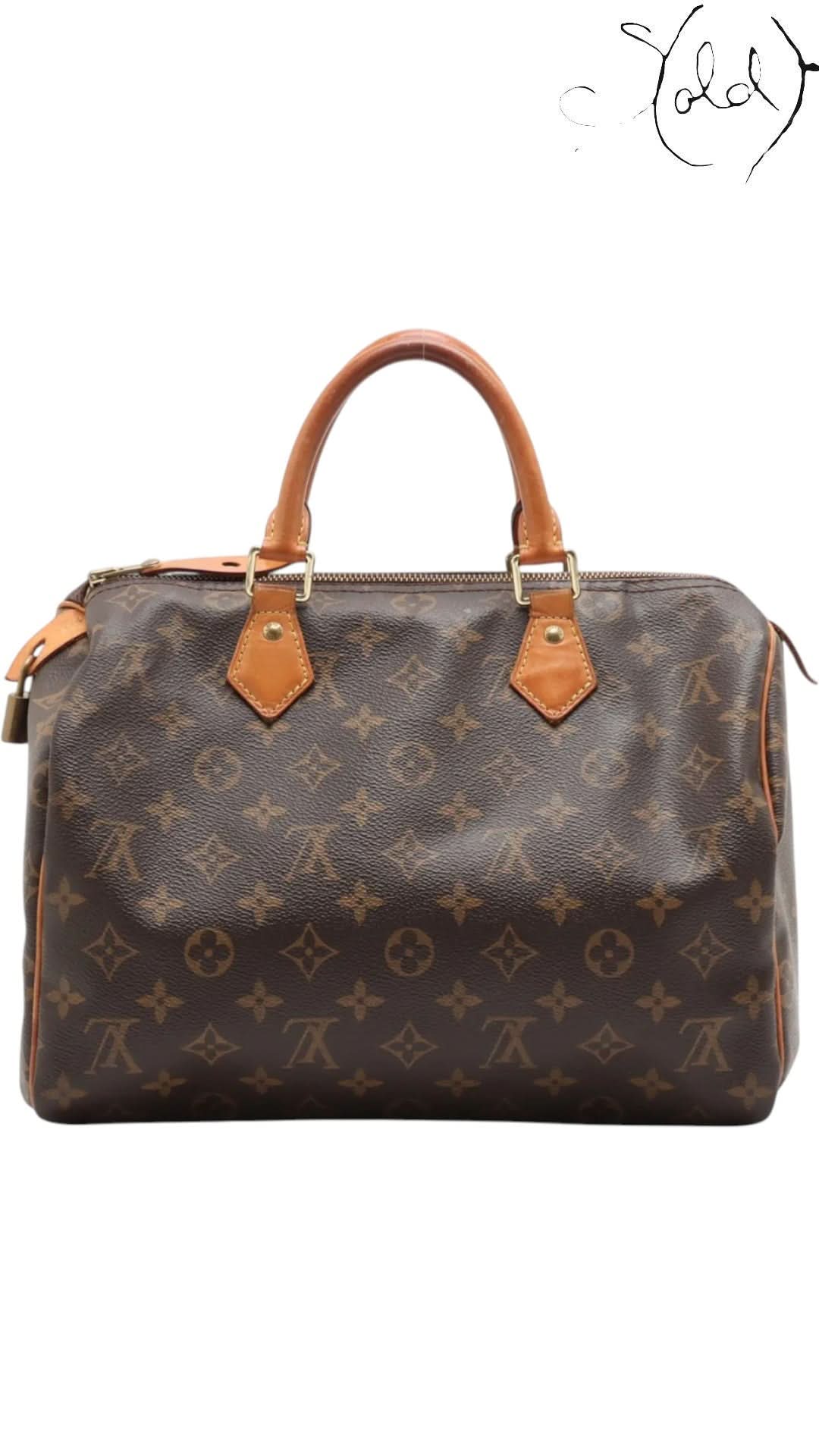 Louis Vuitton Bags Louis Vuitton Speedy 30 Monogram Canvas 2015 | Sold Attire