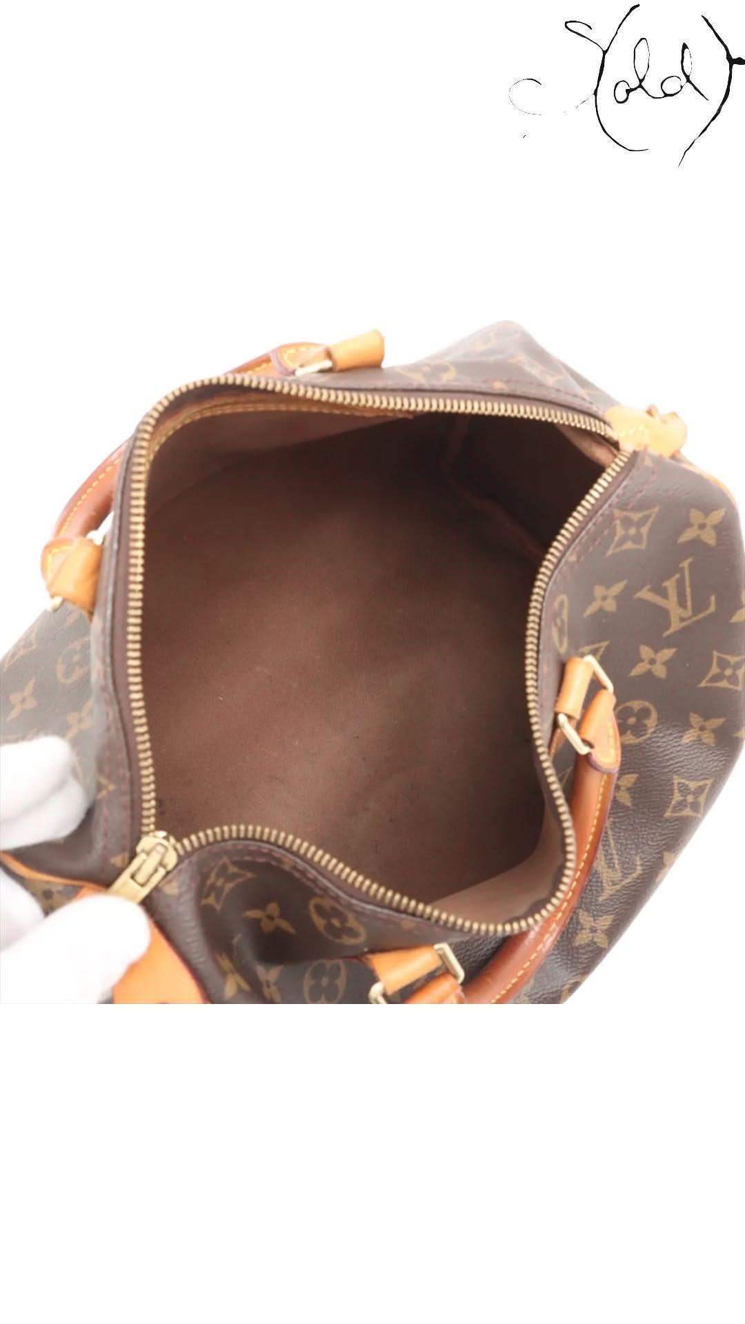 Louis Vuitton Bags Louis Vuitton Speedy 30 Monogram Canvas 2015 | Sold Attire