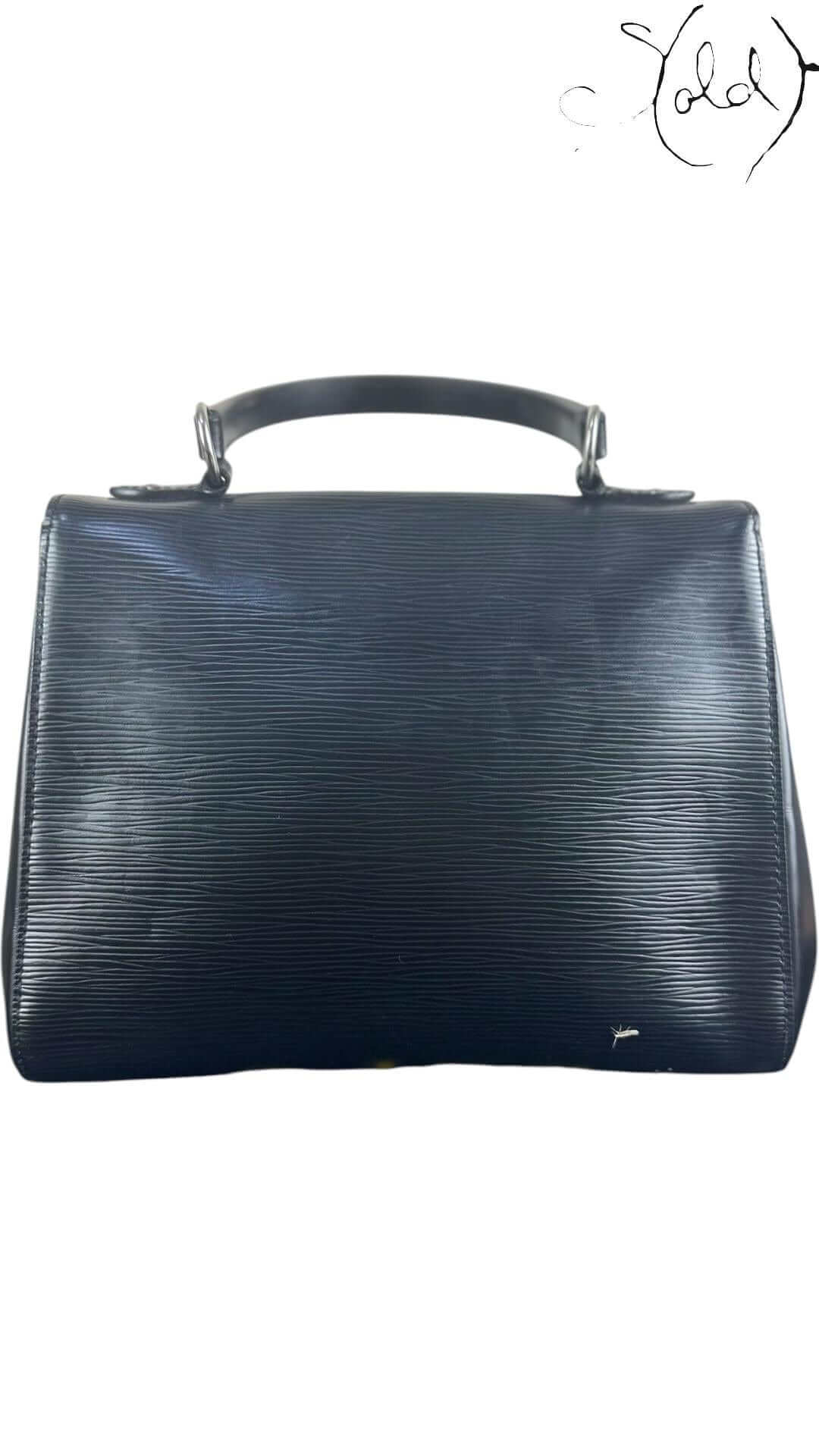 Louis Vuitton Cluny Mini – Epi Noir — Detail view | Sold Attire