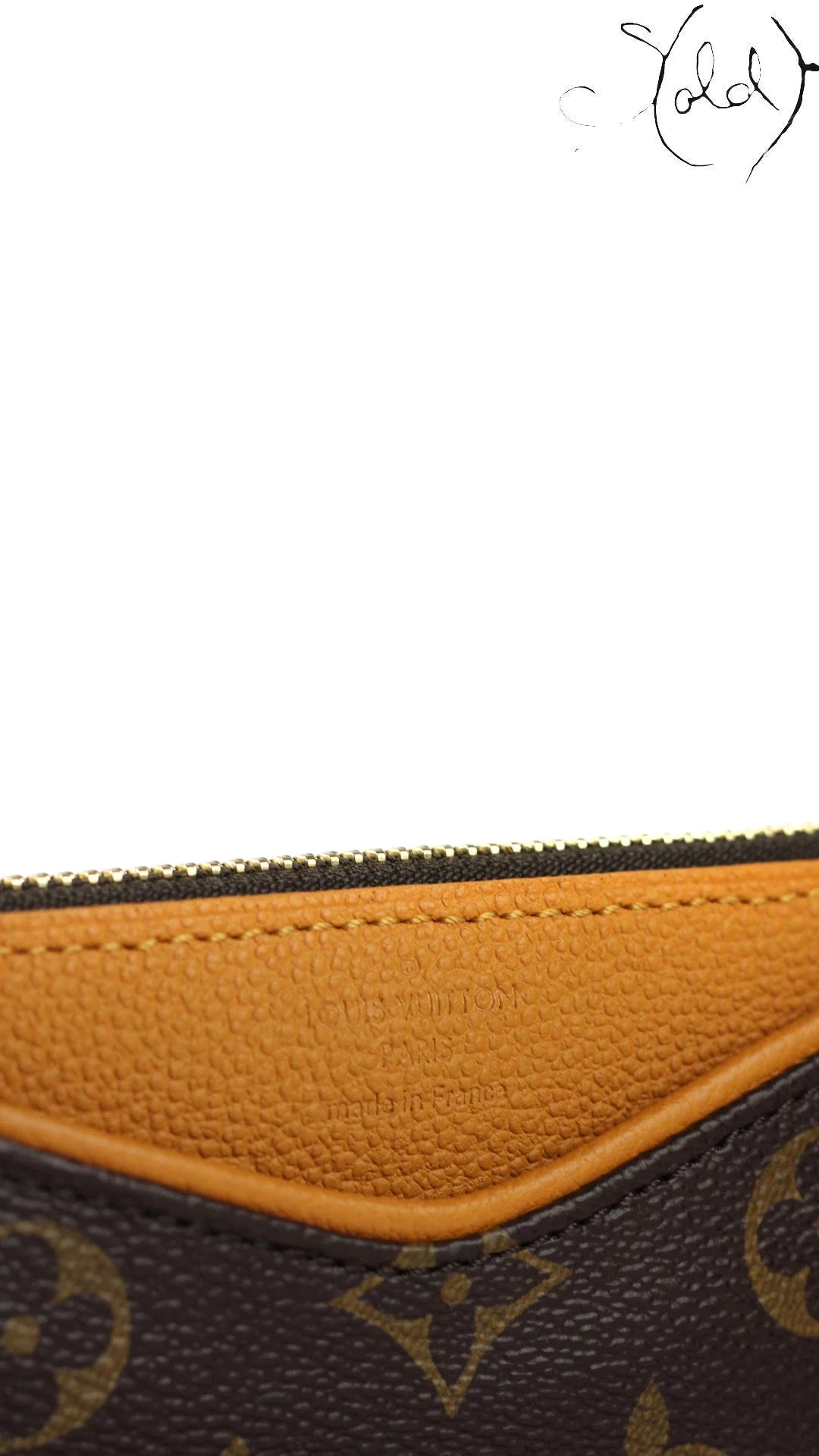 Louis Vuitton Pallas Clutch Monogram Canvas Employee Uniform 2018, Detail view | Sold Attire
