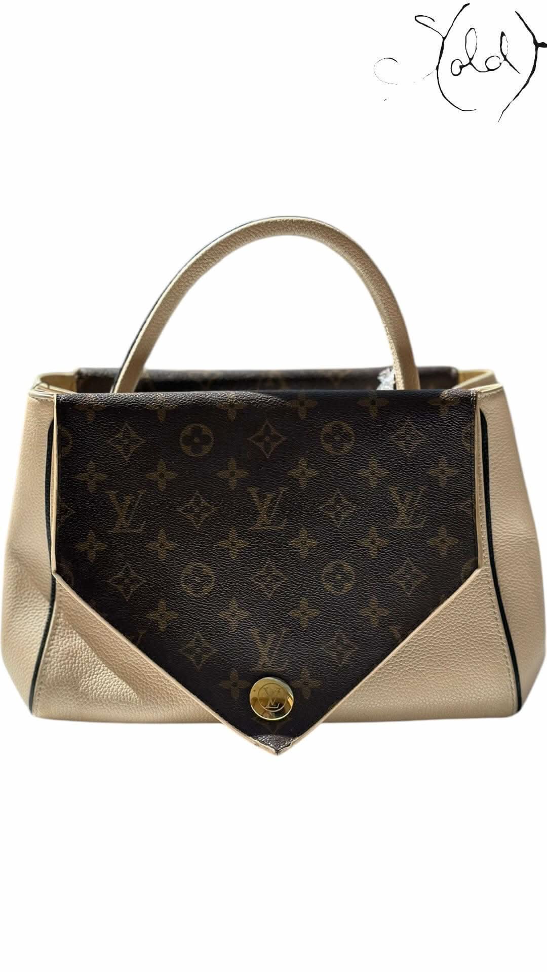 Louis Vuitton Double V Crema Monogram – Parisian Contrast | Sold Attire - Sold Attire