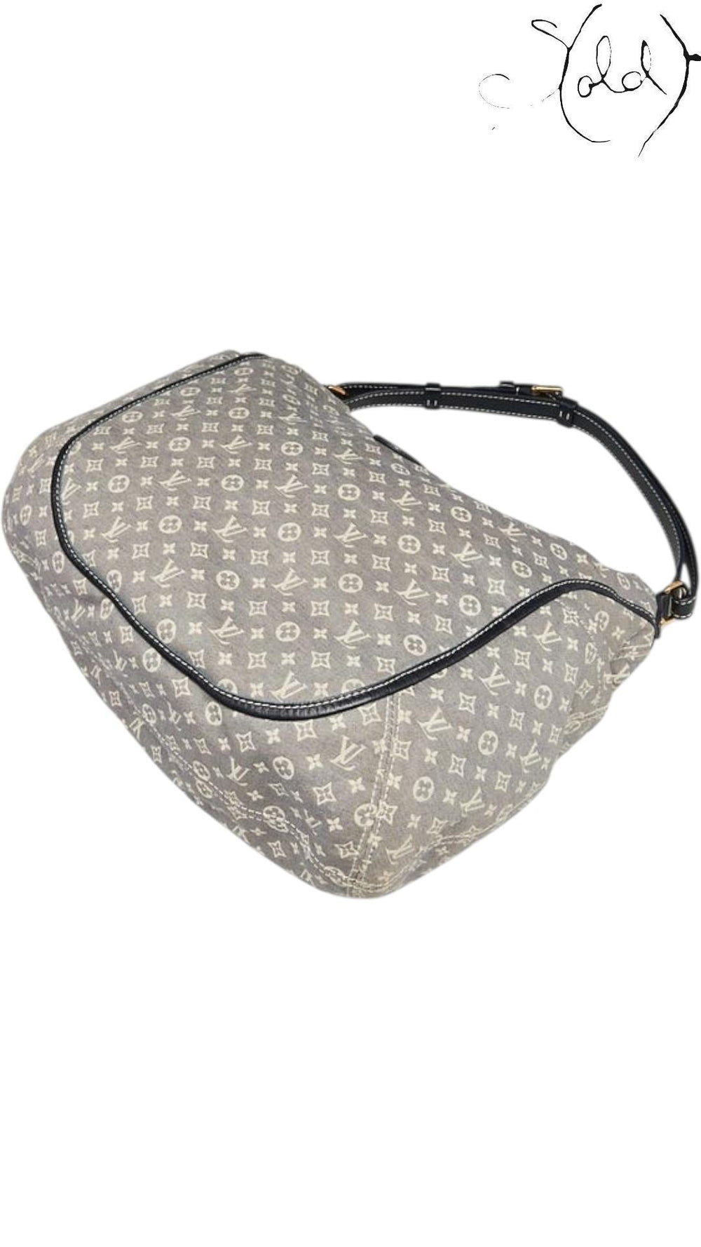Louis Vuitton Encre Monogram Idylle Canvas Romance Bag, Back view | Sold Attire