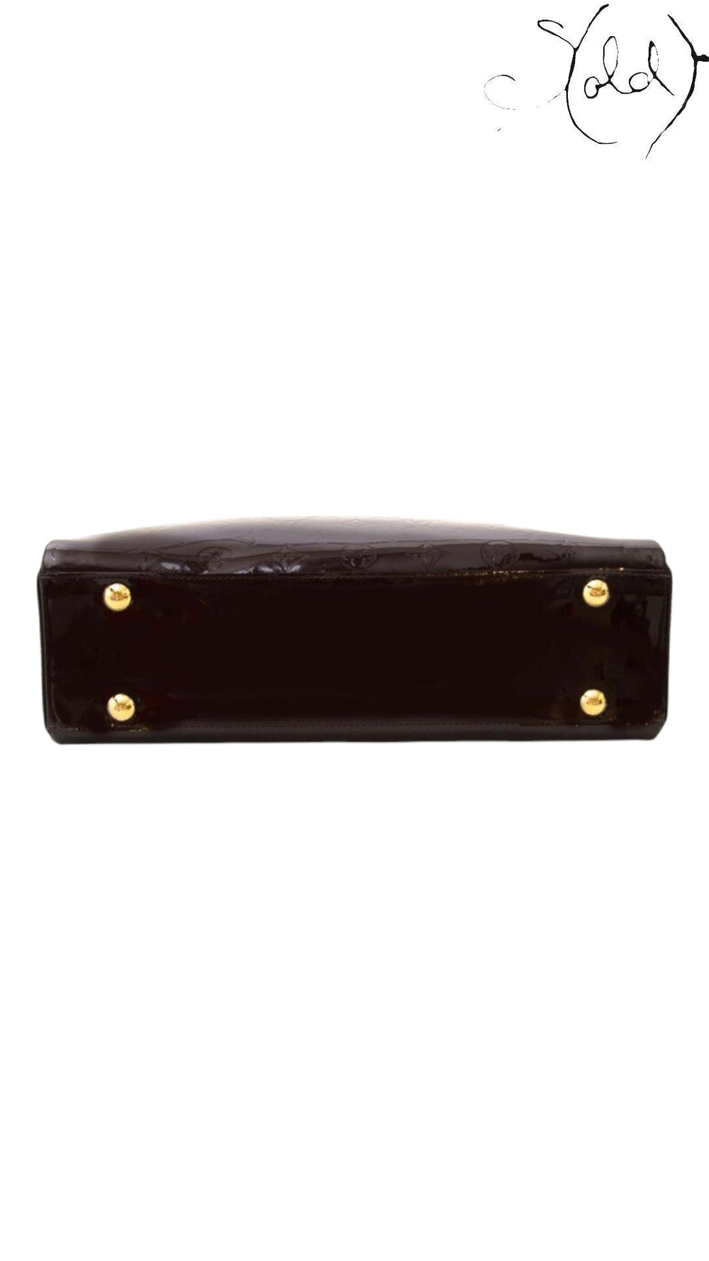 Louis Vuitton Melrose Amarante Patent Leather Bag, Detail view | Sold Attire