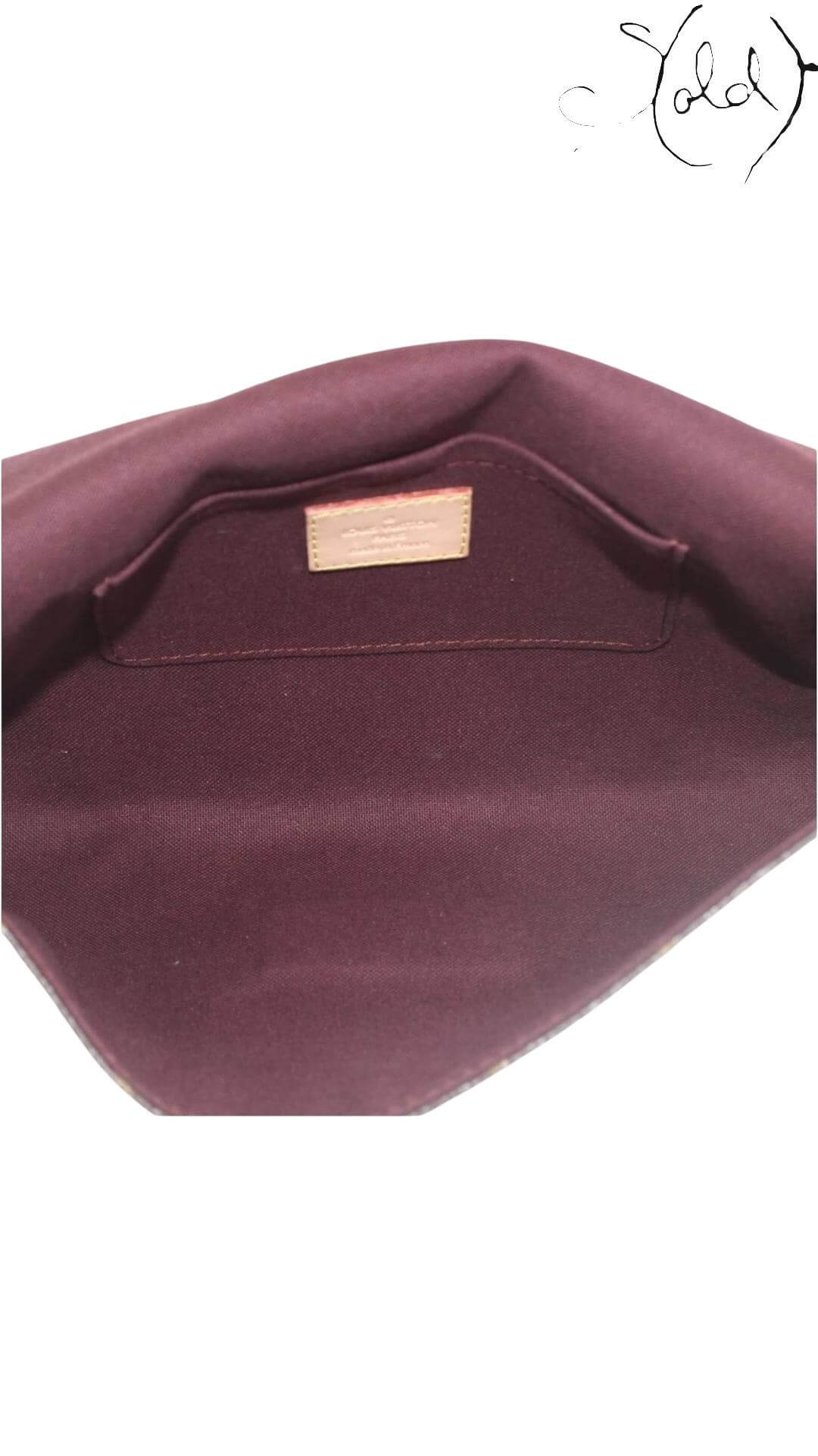 Louis Vuitton Monogram Favourite MM Handbag – Archive Essential Edition, Hardware detail | Sold Attire
