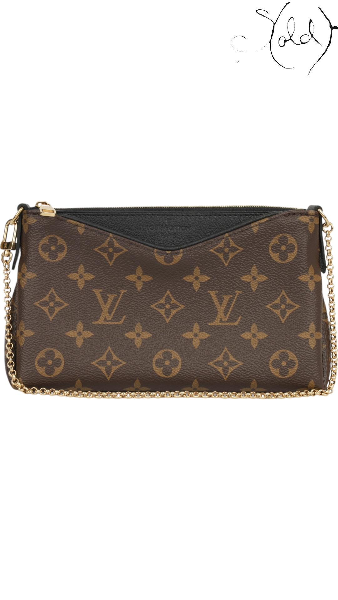 Louis Vuitton Monogram Pallas Clutch — Authenticated Pre-Owned | Sold Attire