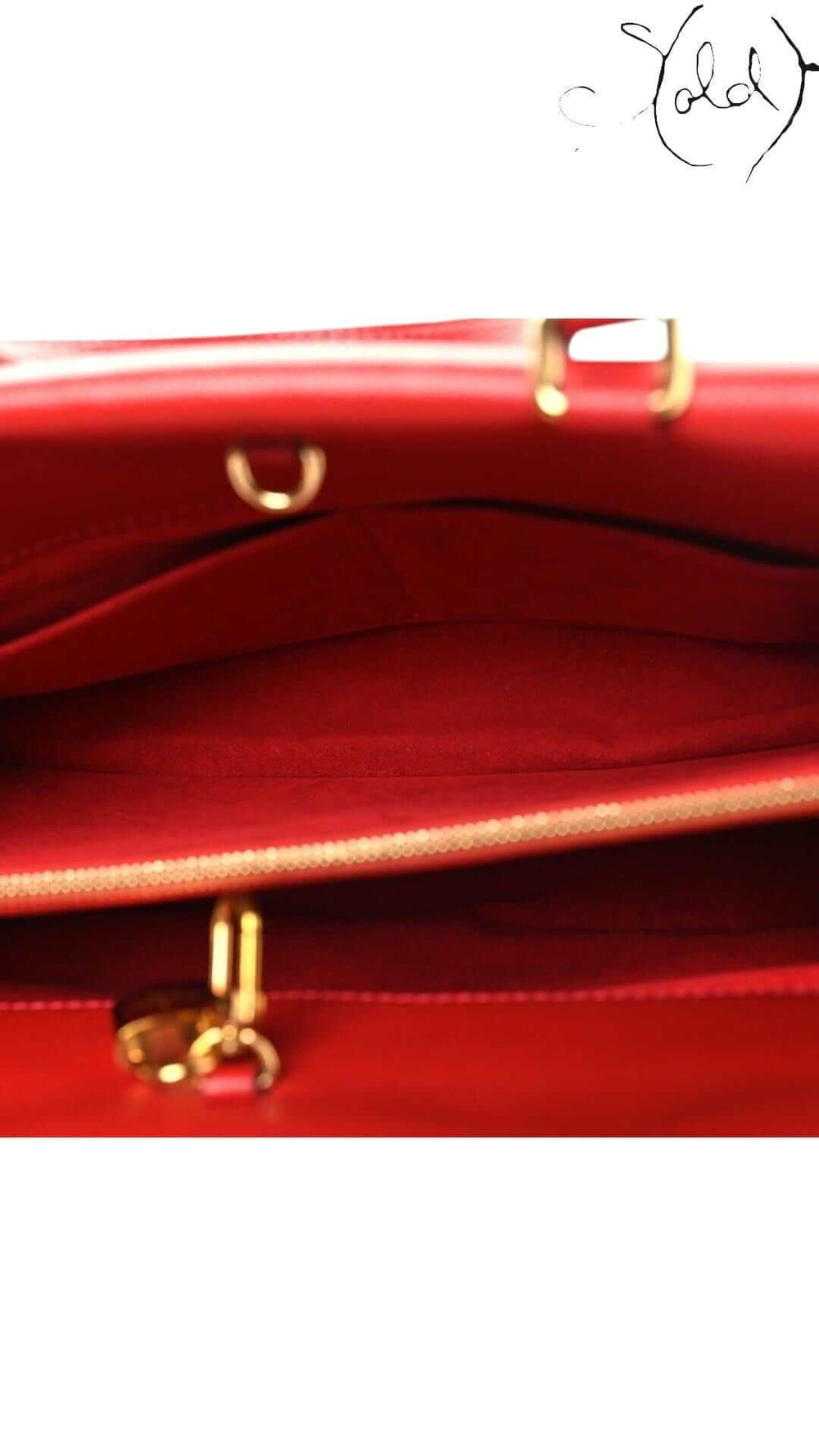 Louis Vuitton Monogram Venus – Cherry Red Contrast, Hardware detail | Sold Attire
