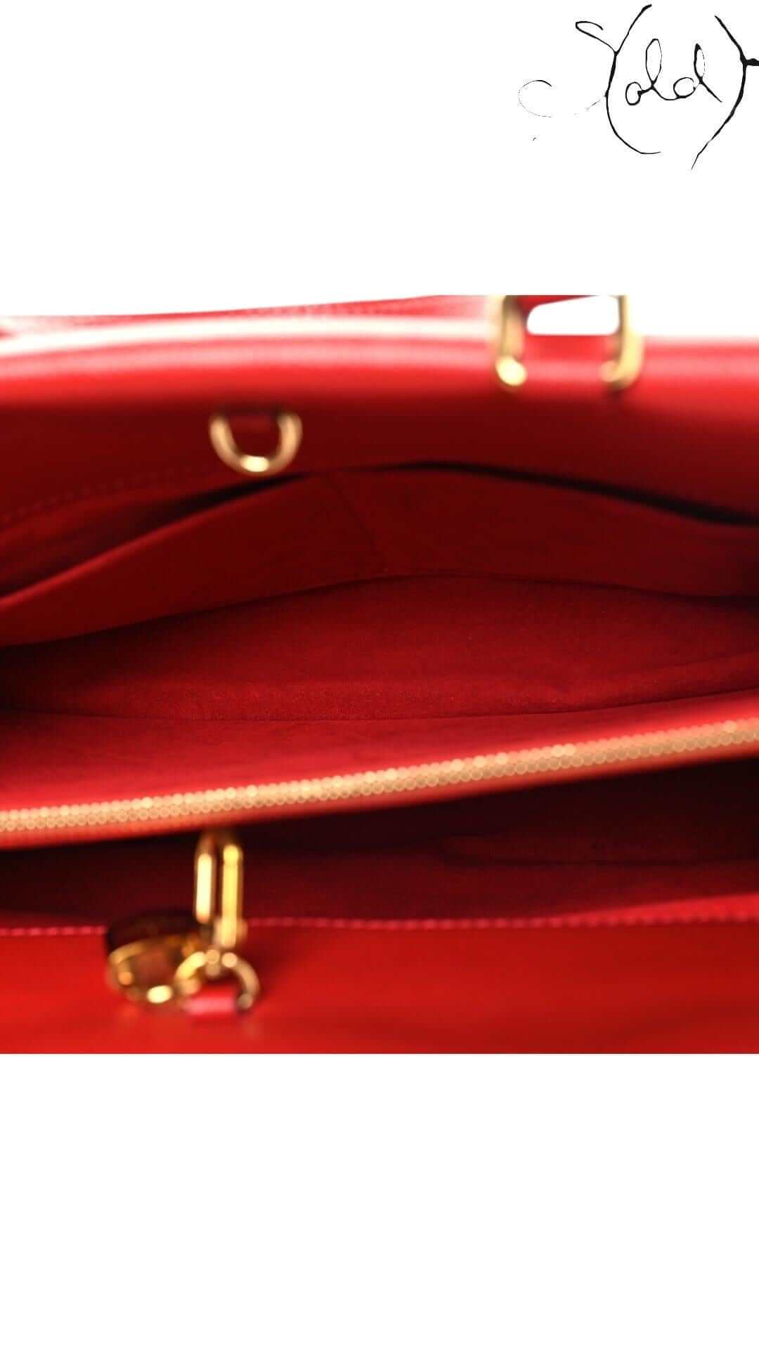 Louis Vuitton Monogram Venus – Cherry Red Contrast, Hardware detail | Sold Attire